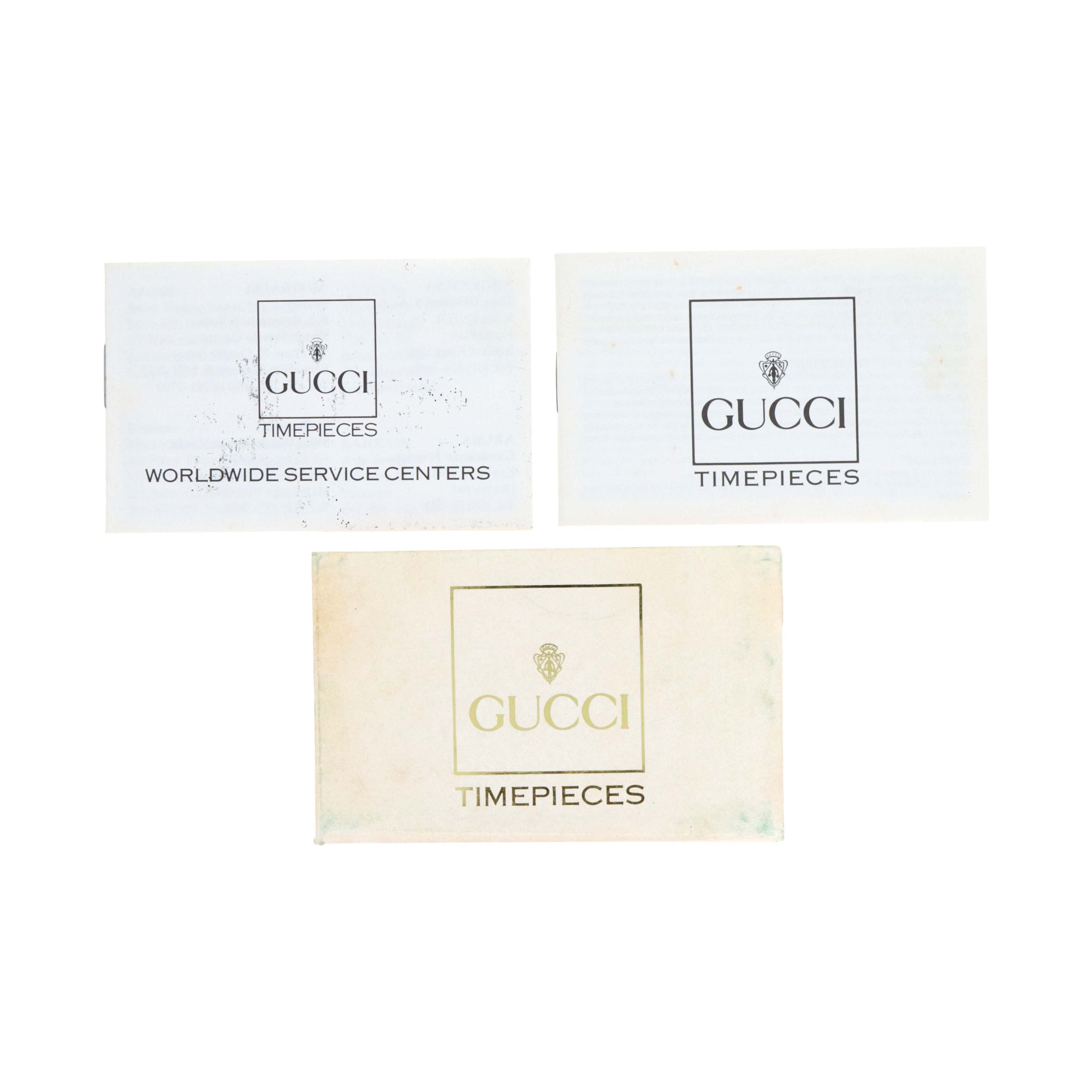 Vintage Gucci Interchangeable Bezel Watch Link Bracelet - Queen May