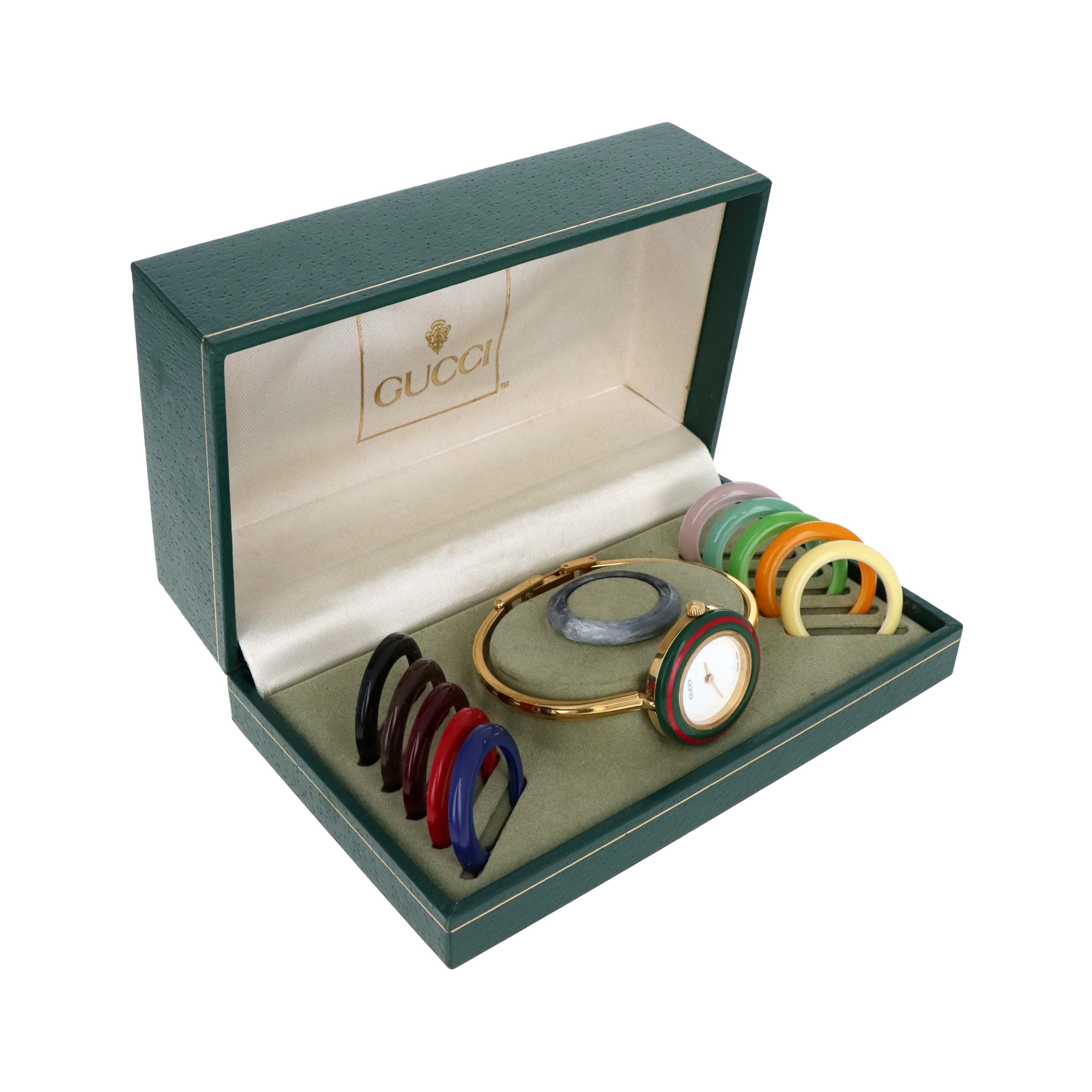 Vintage Gucci Interchangeable Bezel Watch - Queen May