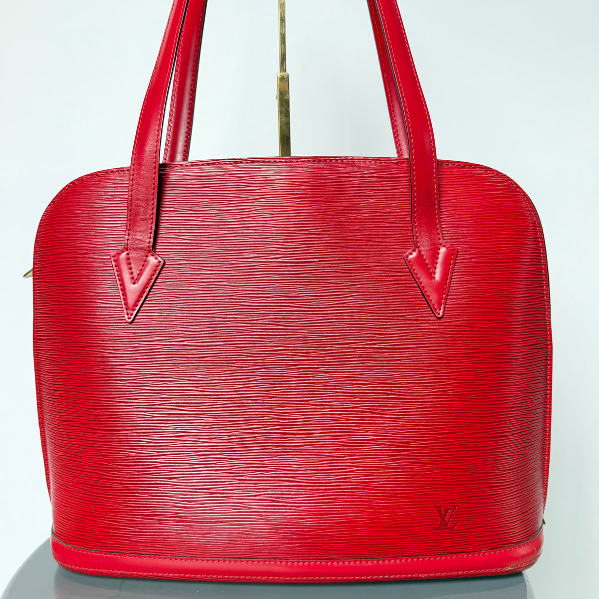 Louis Vuitton Red Epi Leather Lussac