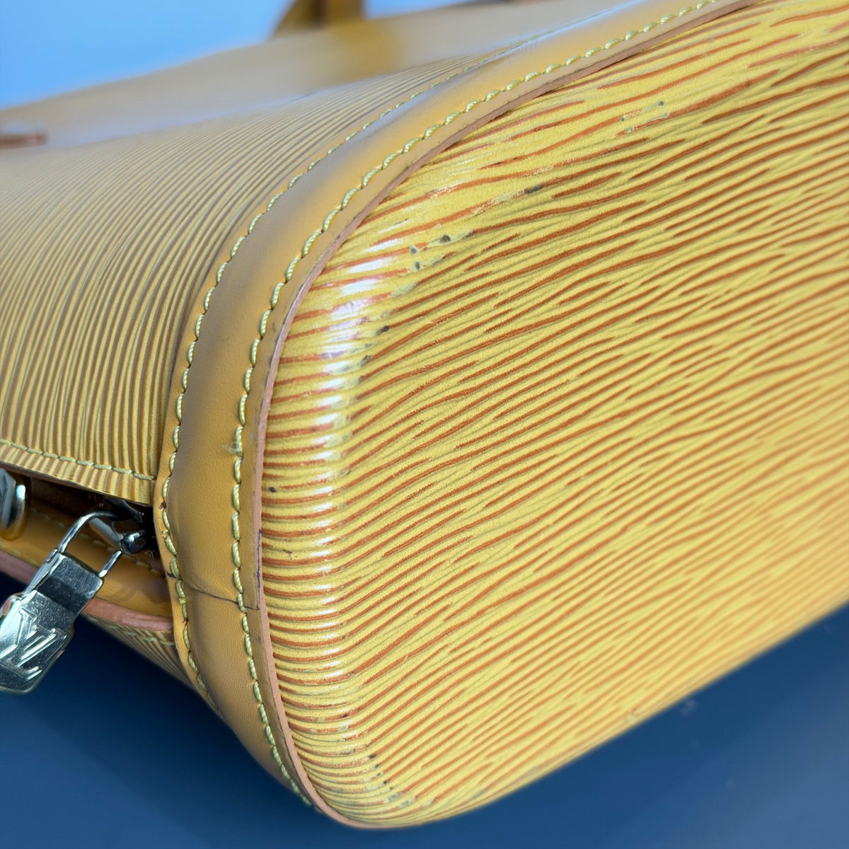 Louis Vuitton Yellow Epi Leather Lussac