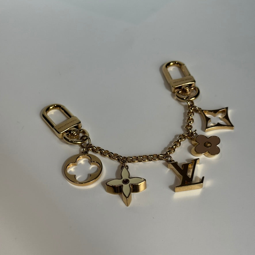 Louis Vuitton Fleur De Monogram Bag/Phone Charm - Queen May