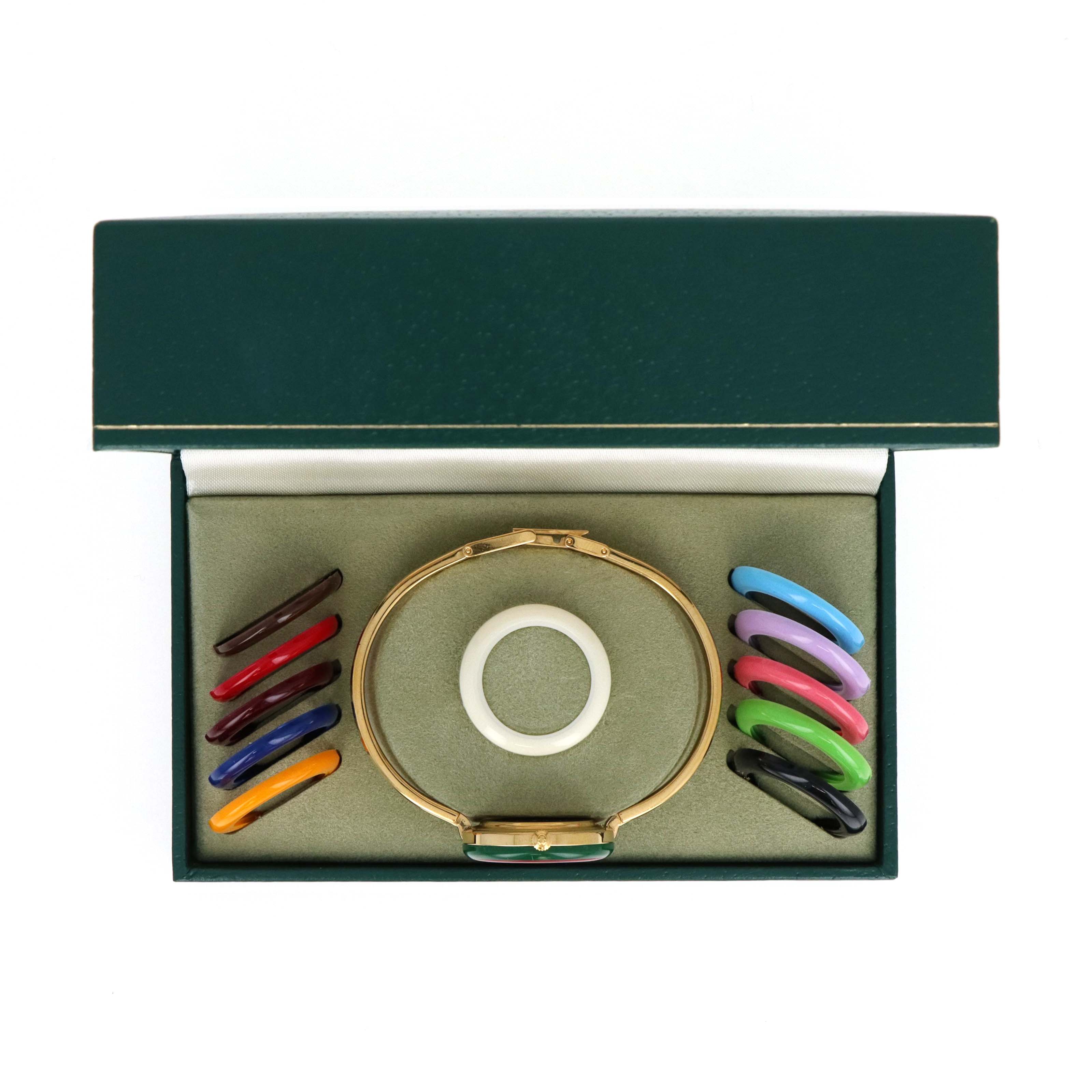 Vintage Gucci Interchangeable Bezel Watch - Queen May