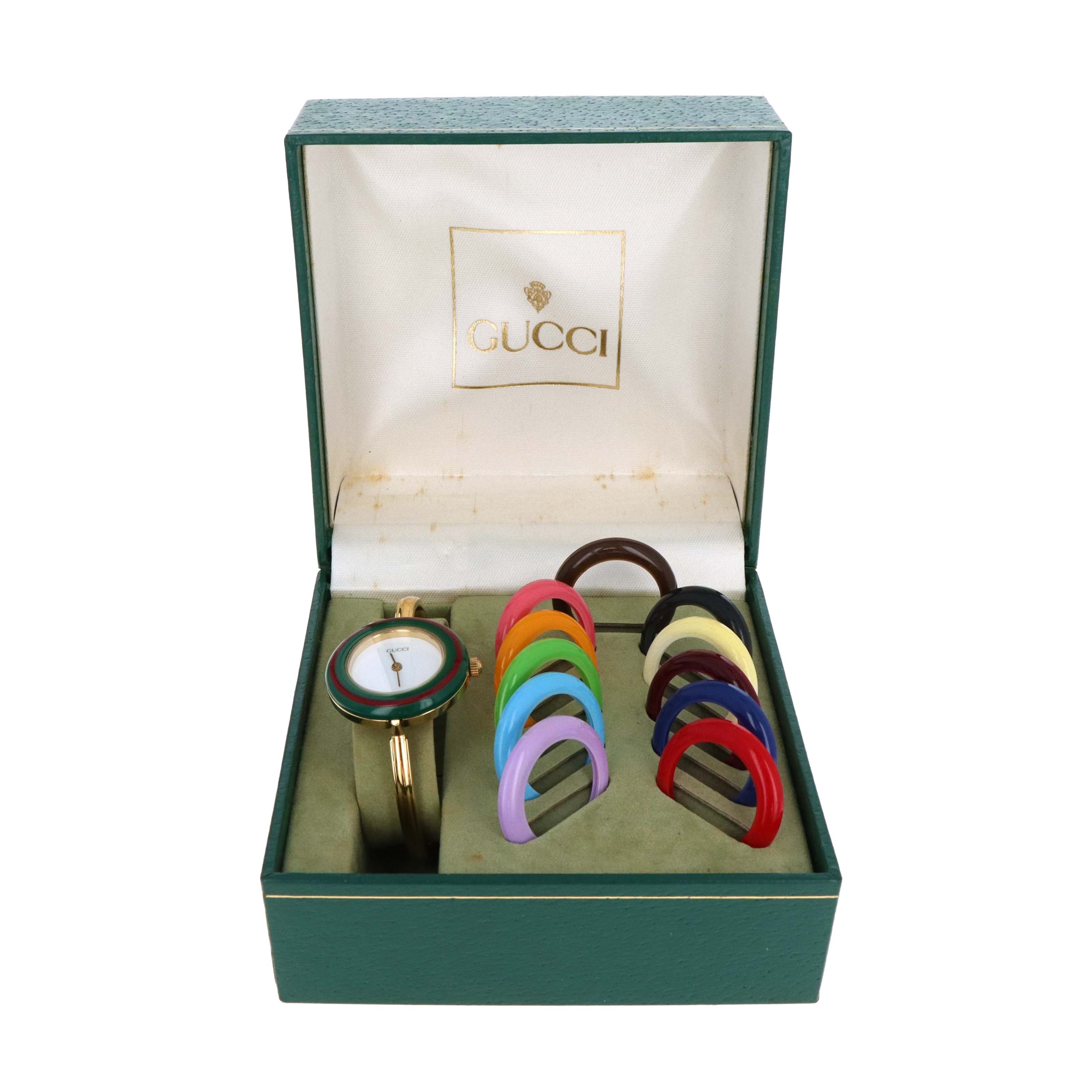 Vintage Gucci Interchangeable Bezel Watch (#1) - Queen May
