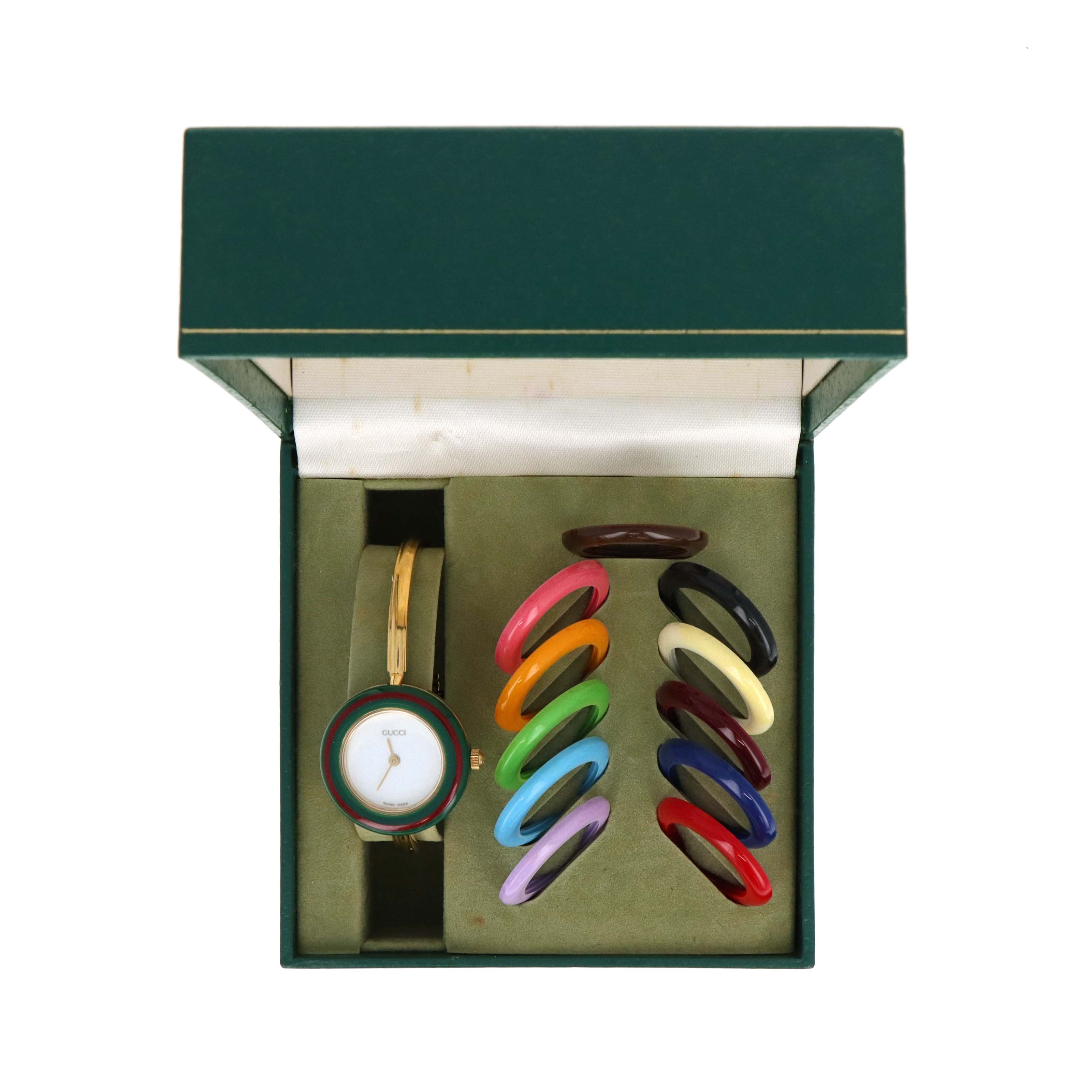 Vintage Gucci Interchangeable Bezel Watch (#1) - Queen May