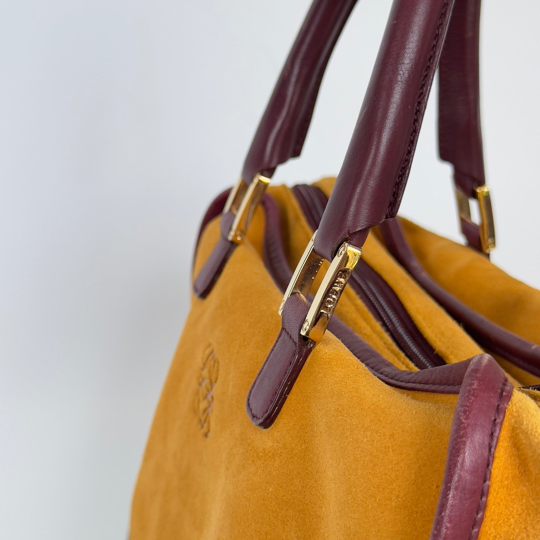 Loewe Suede Anagram Amazona 40 - Queen May