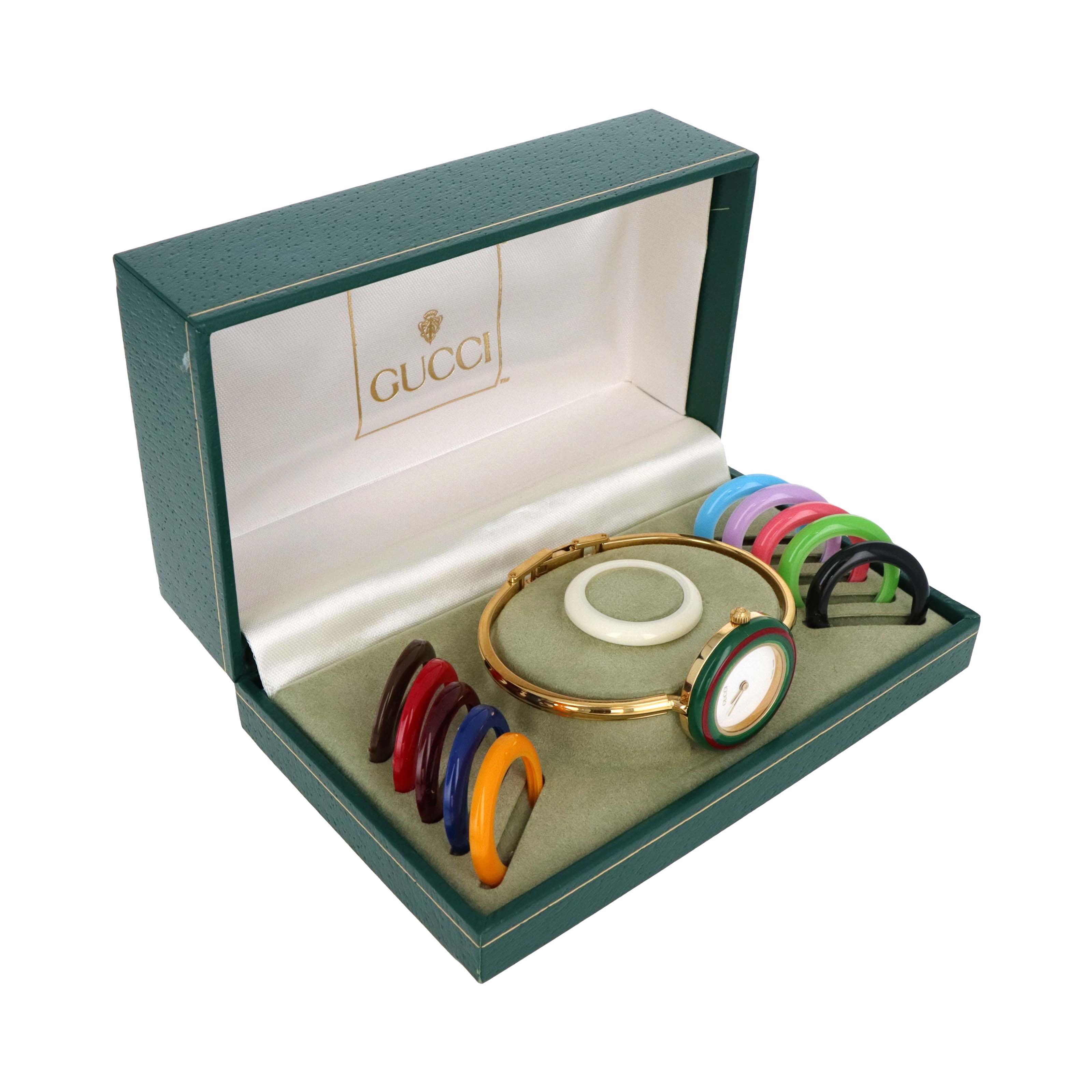 Vintage Gucci Interchangeable Bezel Watch - Queen May