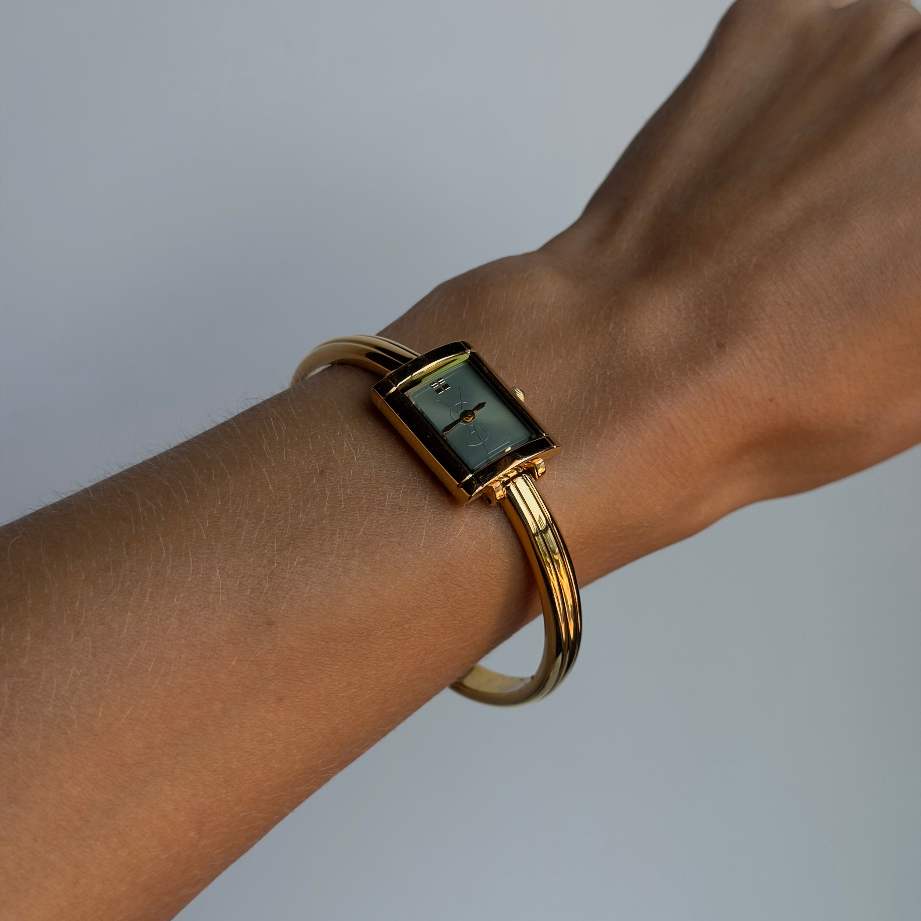 Rare Yves Saint Laurent Bangle Watch