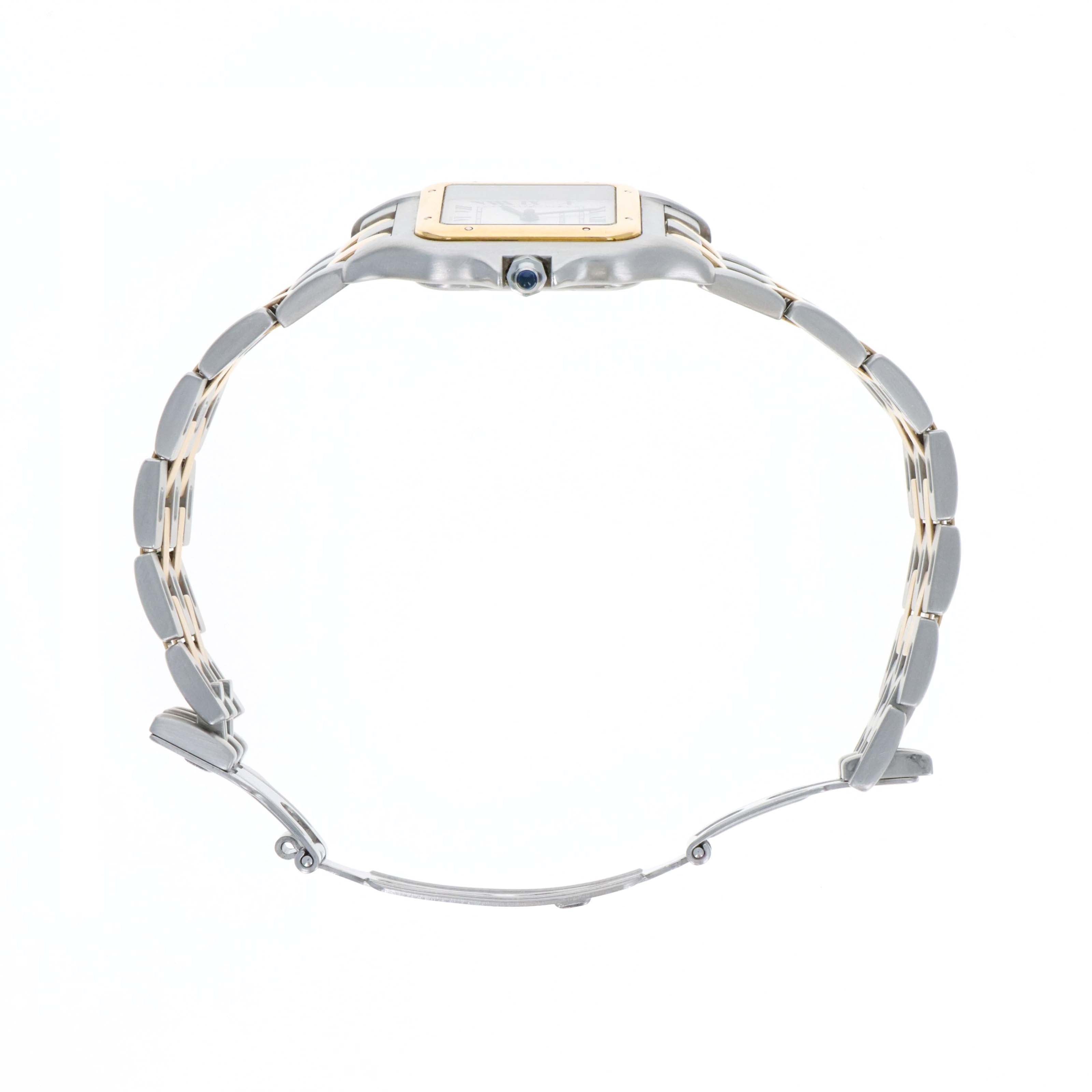 Cartier Panthere Two Tone 18K/SS Midsize Ladies Watch 27MM Reference 1100 Quartz Movement - Queen May