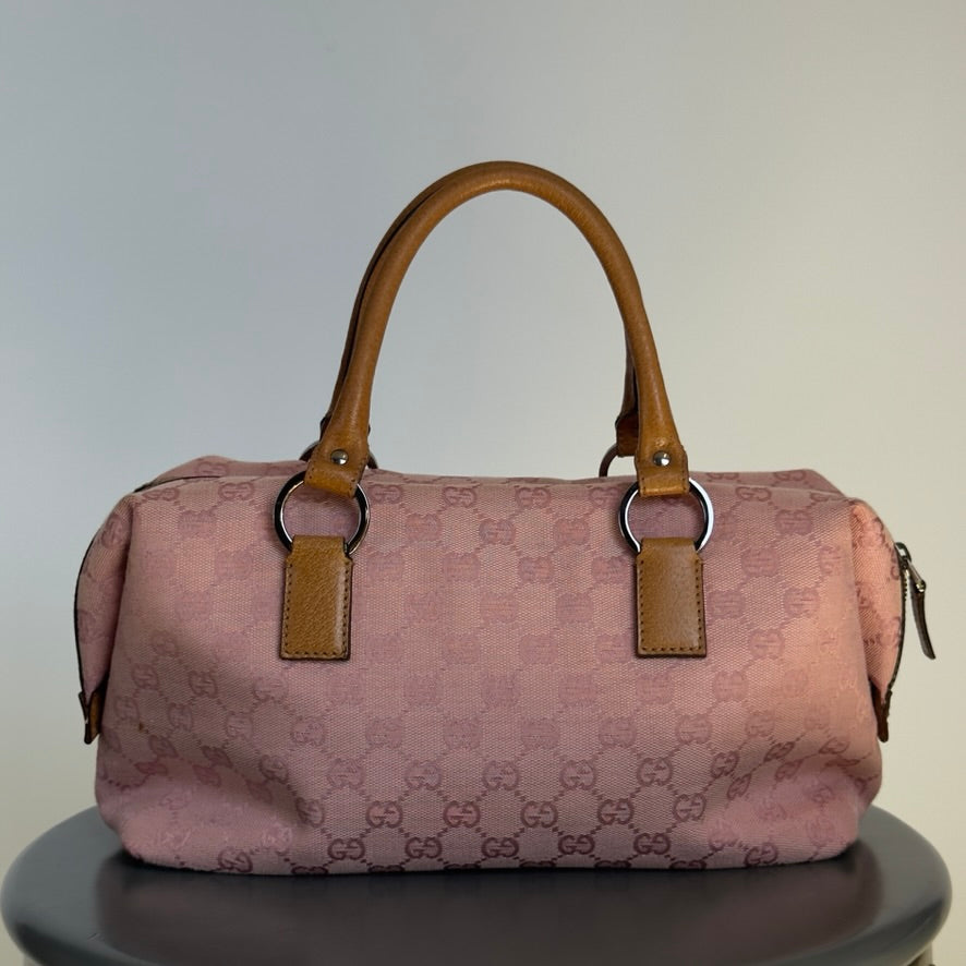 Gucci Canvas Boston Bag - Queen May