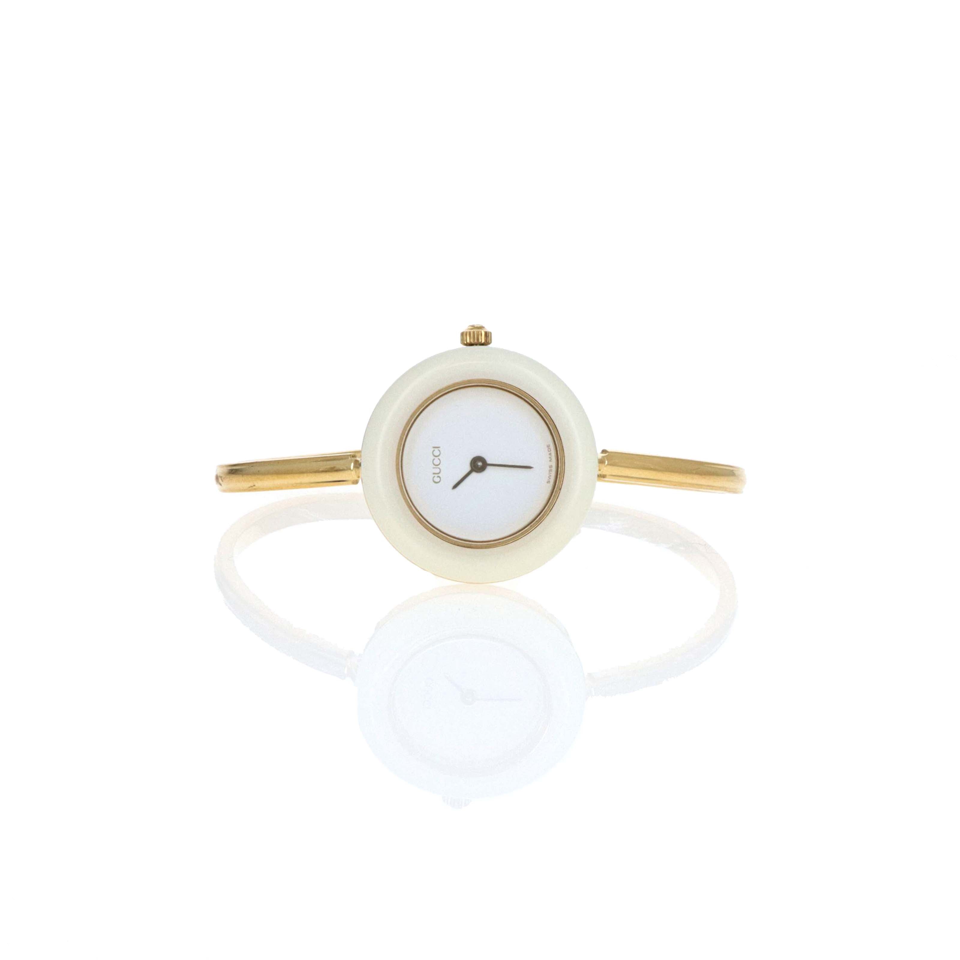 Vintage Gucci Interchangeable Bezel Watch (#2) - Queen May