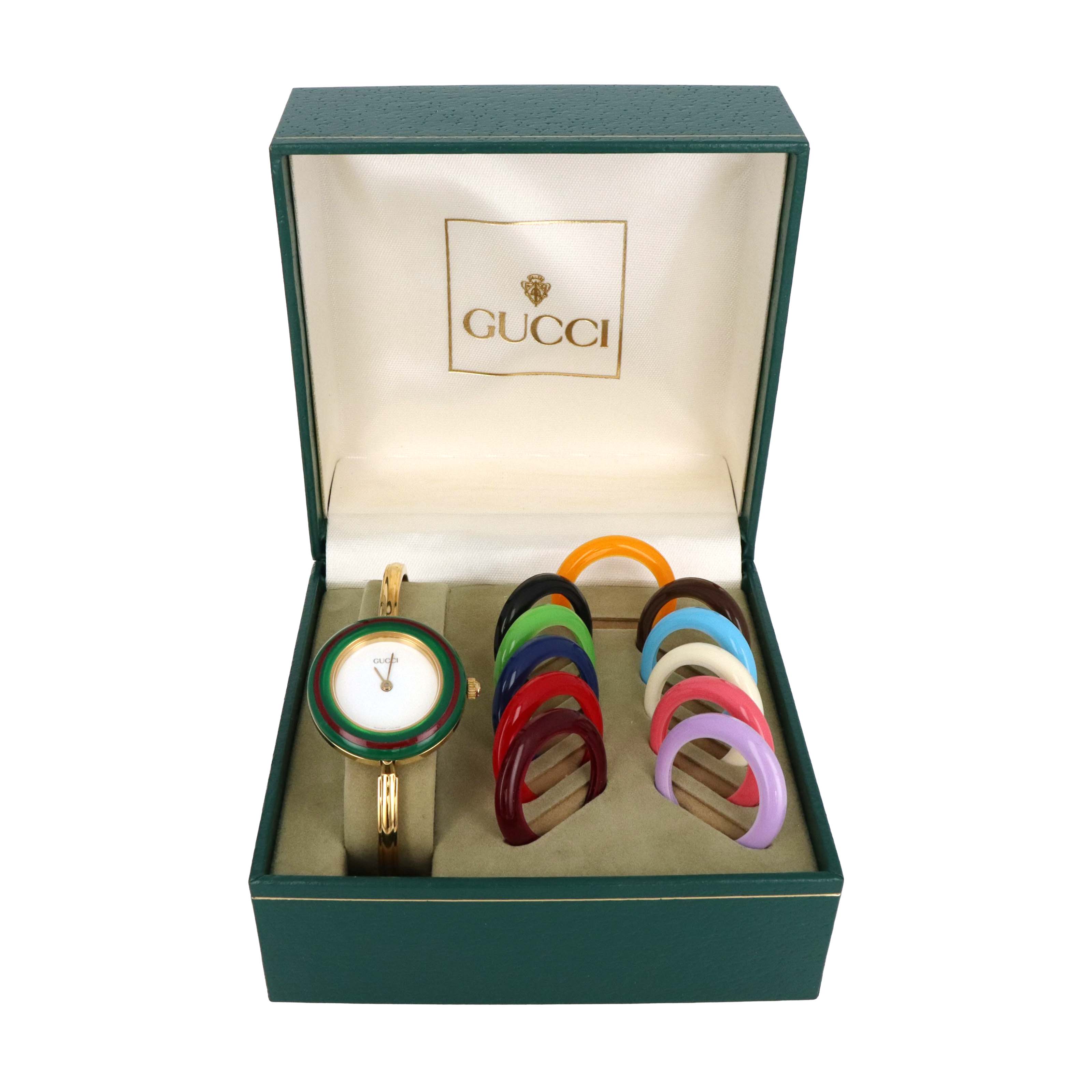 Vintage Gucci Interchangeable Bezel Watch - Queen May