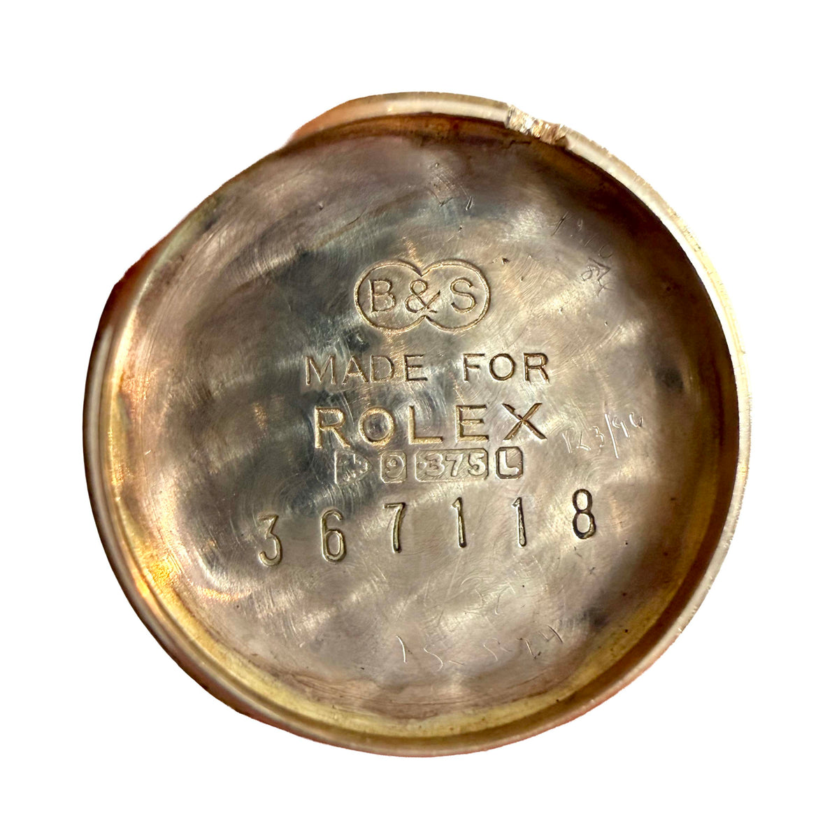 Vintage Rolex Tudor Royal 9CT Yellow Gold c.1960’s Mechanical Movement Watch With Original Box & Papers - Queen May