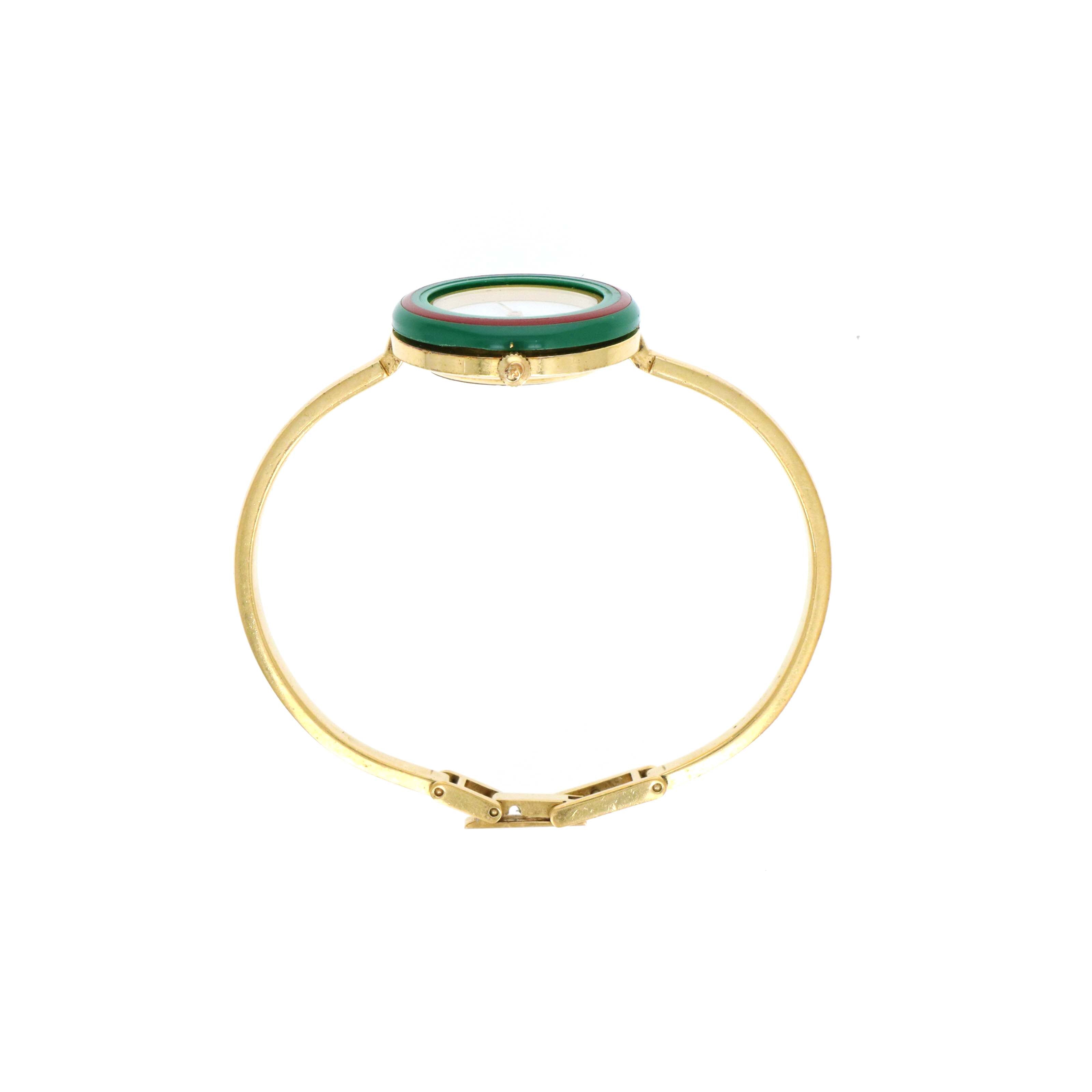 Vintage Gucci Interchangeable Bezel Bangle Watch