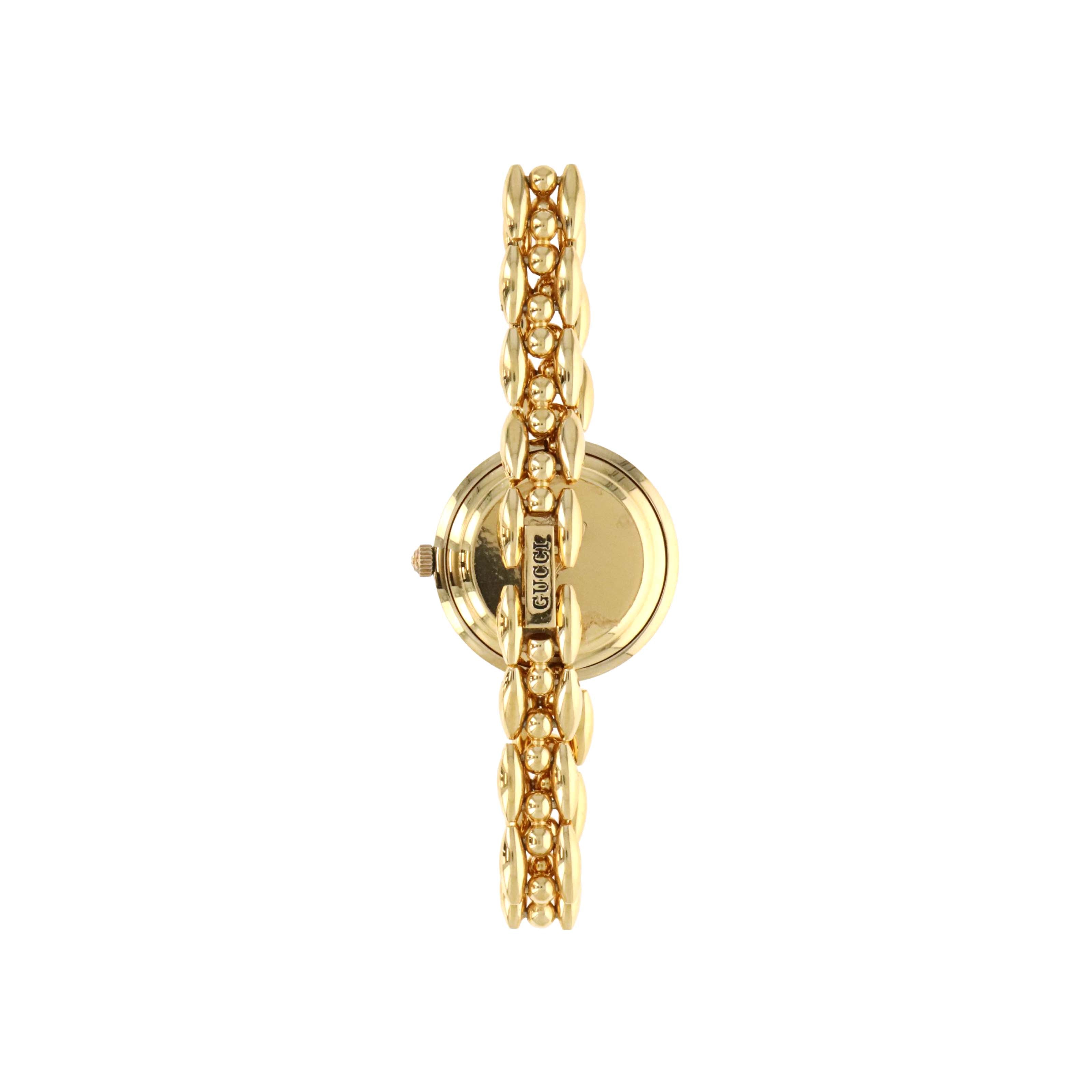 Vintage Gucci Interchangeable Bezel Watch Link Bracelet - Queen May