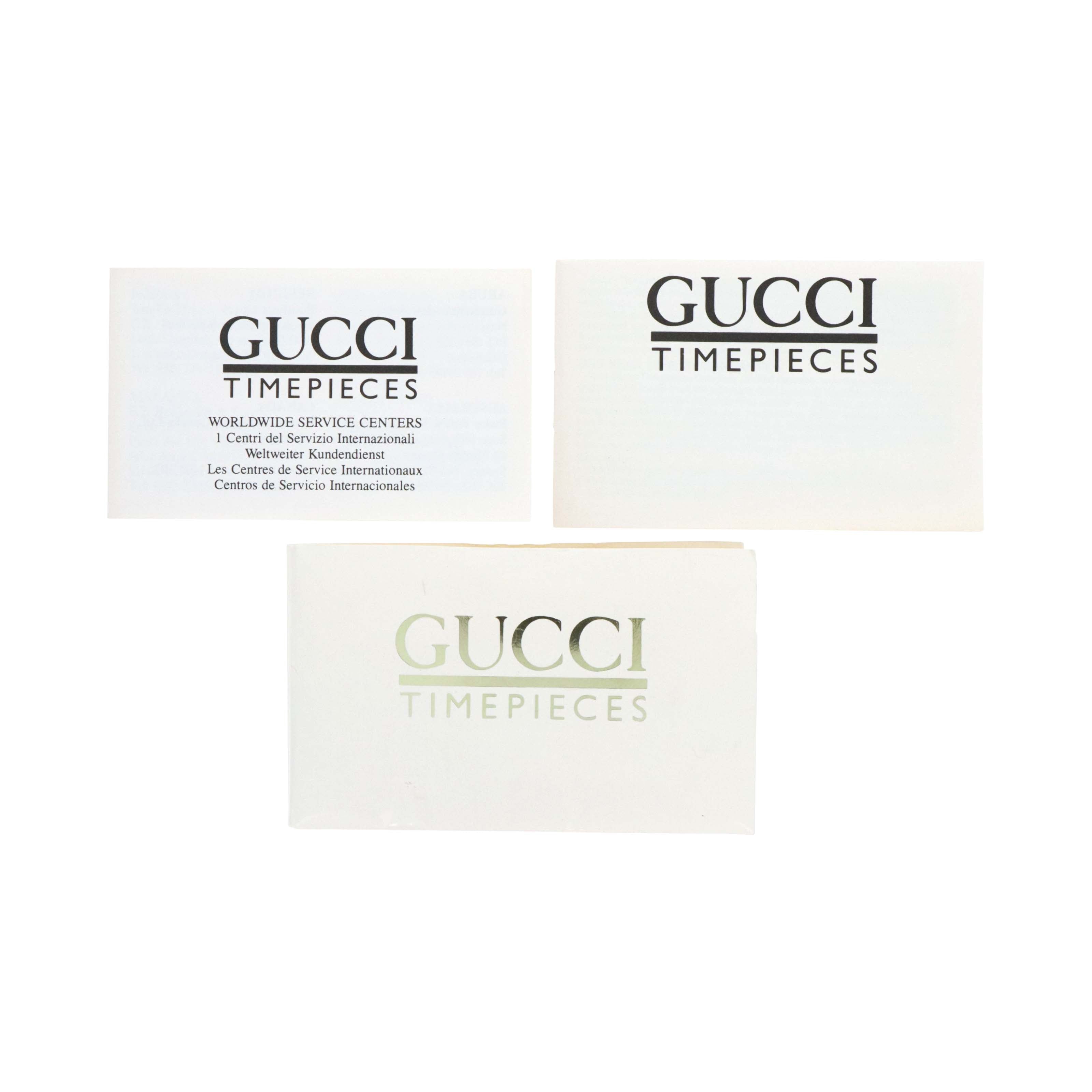 Vintage Gucci Interchangeable Bezel Watch Link Bracelet - Queen May