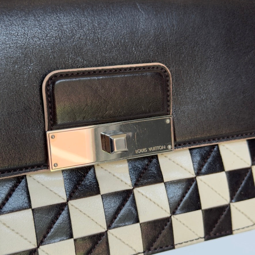 Louis Vuitton East West Mosaic Envelope Top Handle Spring Summer 2013 - Queen May