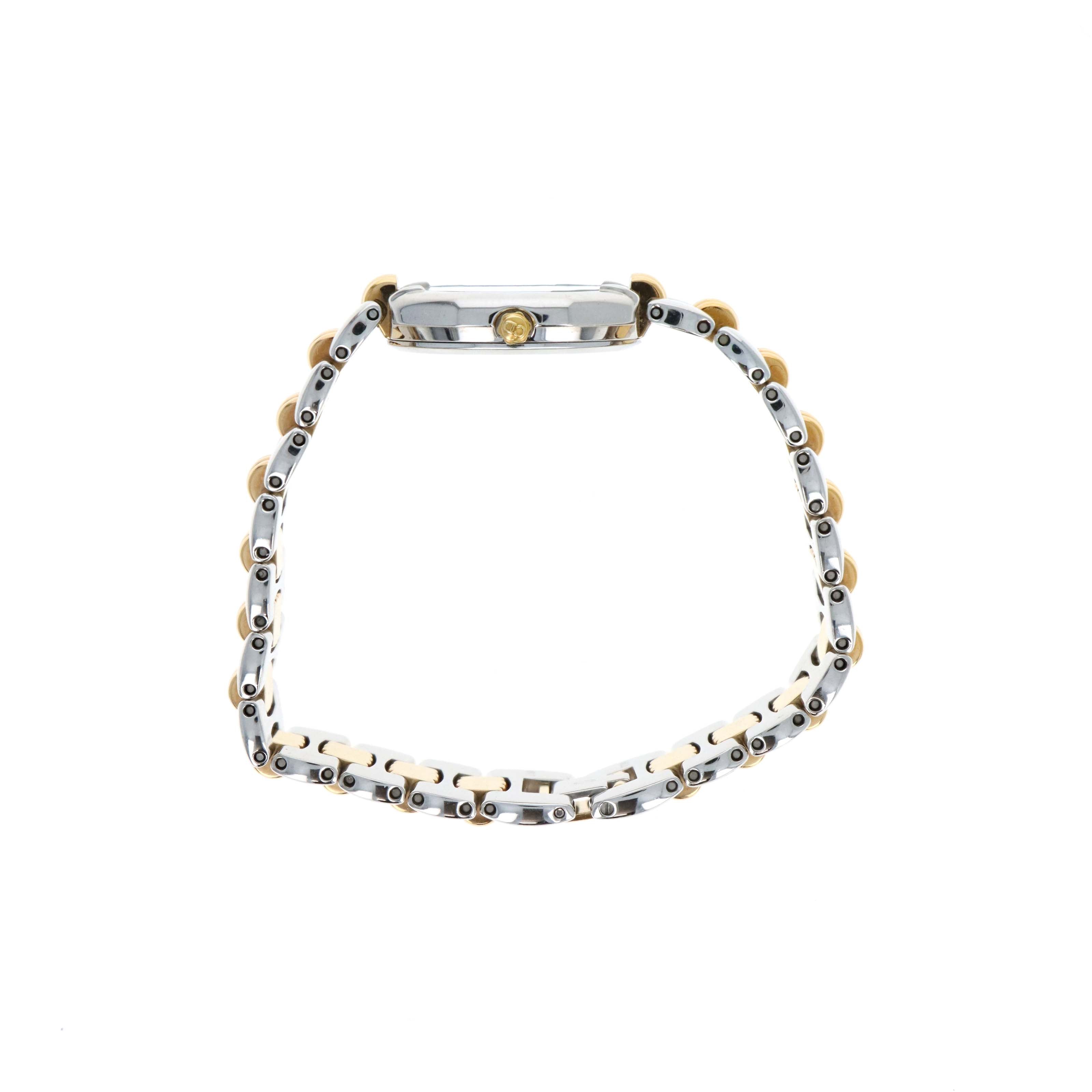 Dior Two-Tone Octagon D48-203 Link Watch - Queen May