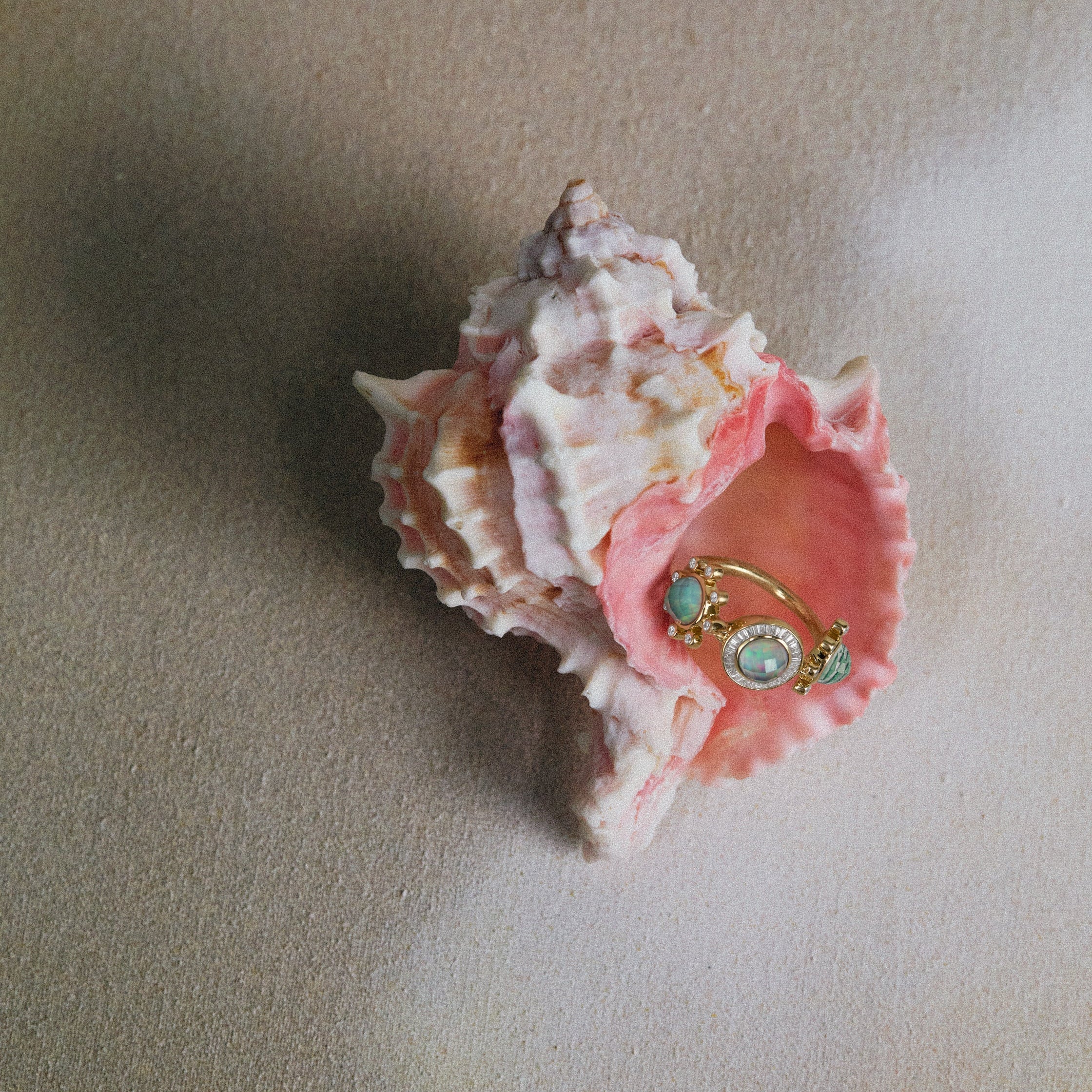 Renna Galaxy Ring - Australian Opal