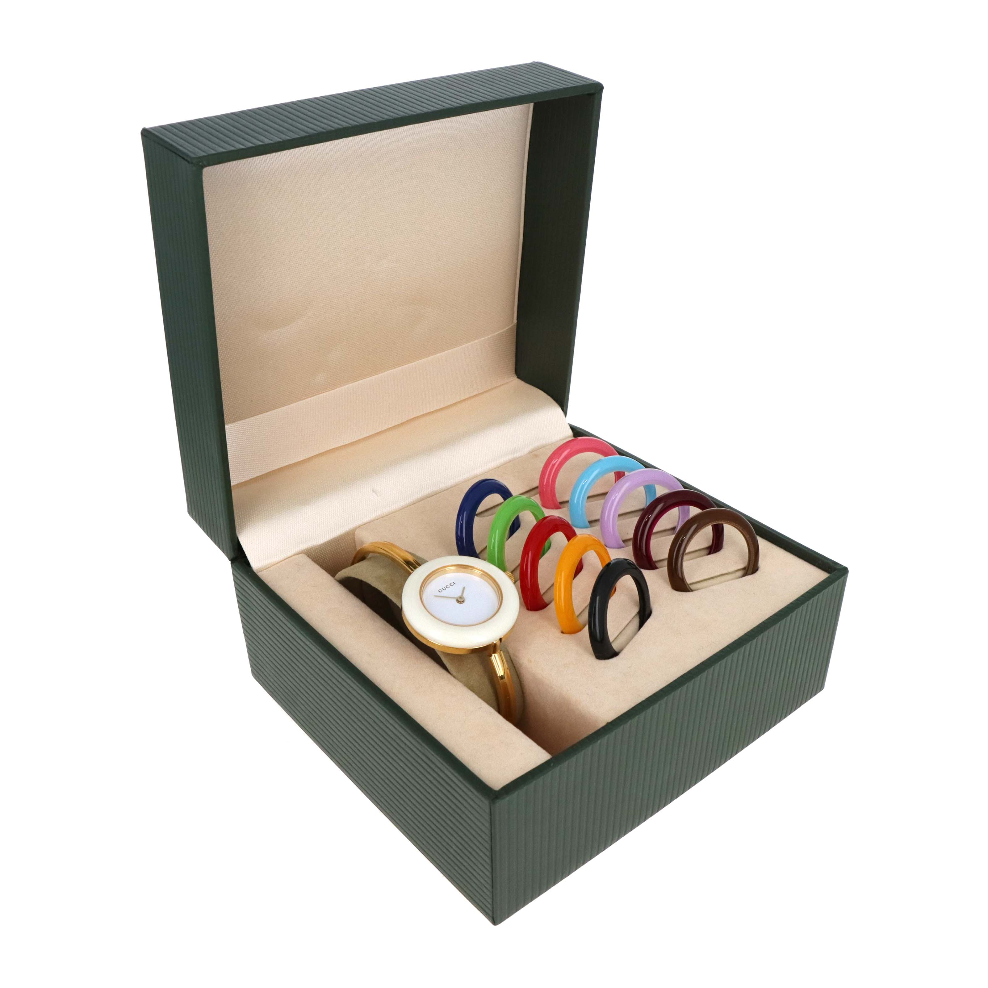 Vintage Gucci Interchangeable Bezel Watch (#6) - Queen May