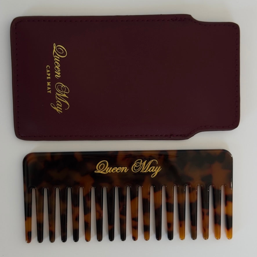Queen May Tortoiseshell Acetate Comb - Queen May