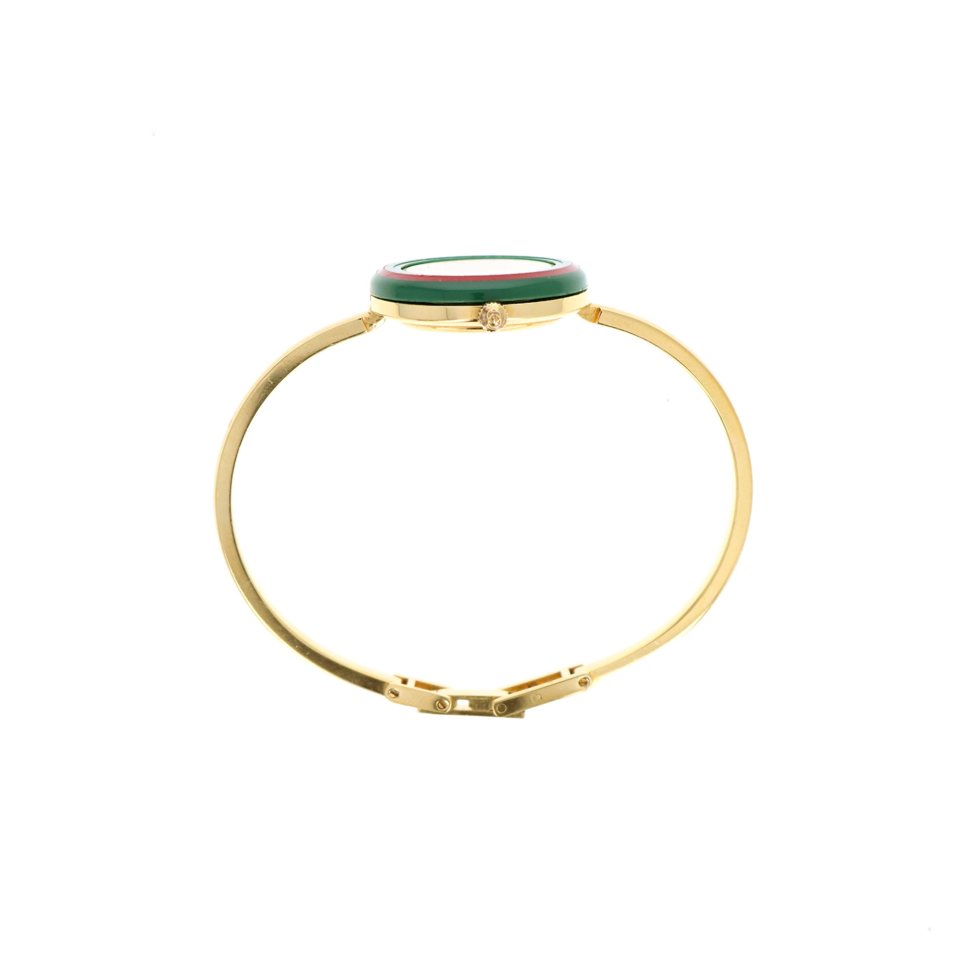 Vintage Gucci Interchangeable Bezel Bangle Watch