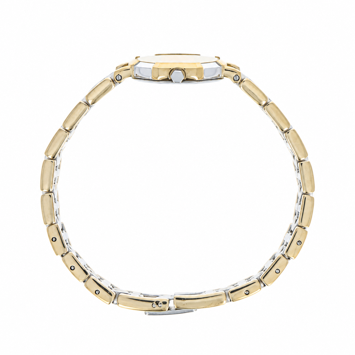 Yves Saint Laurent Octagon Two Tone Watch