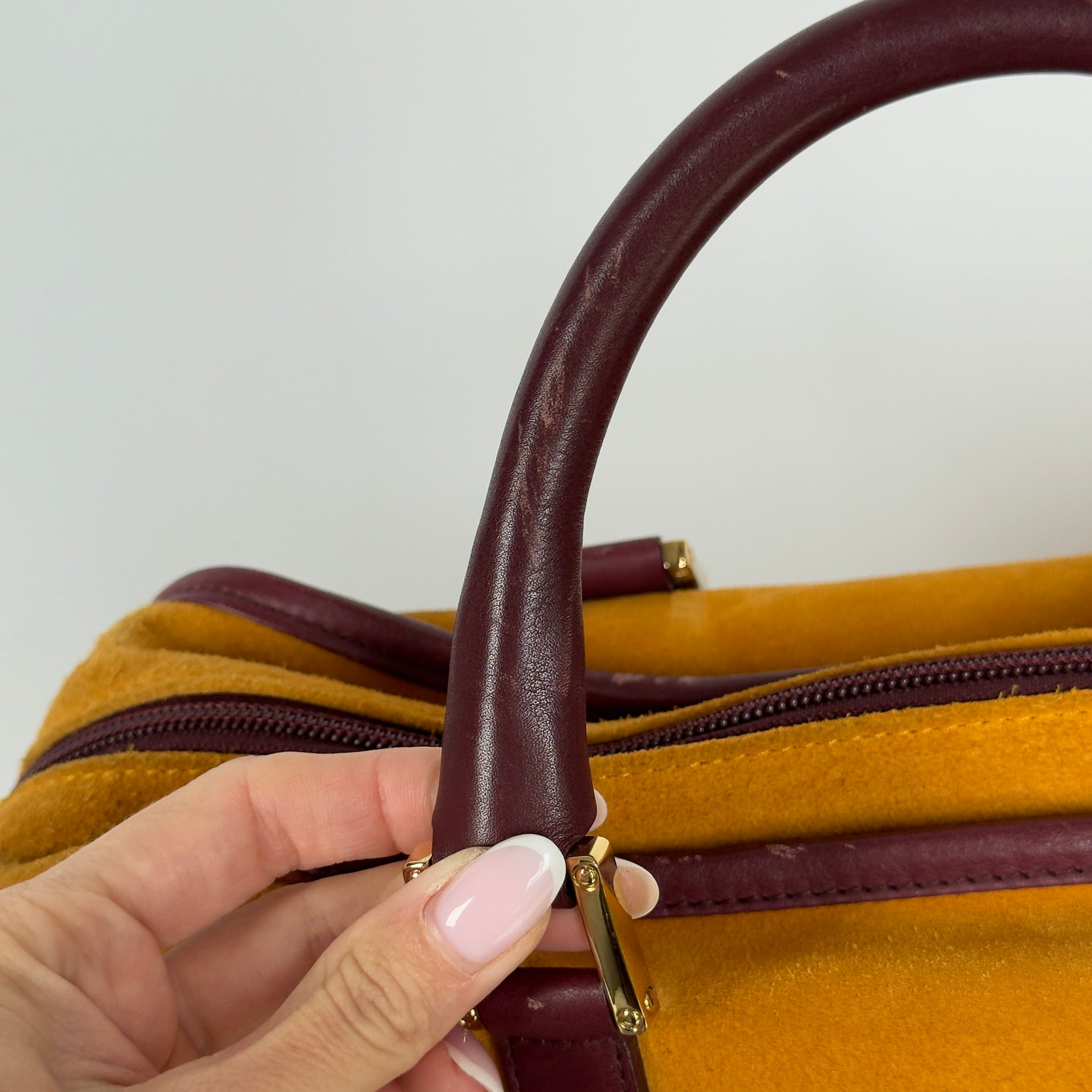 Loewe Suede Anagram Amazona 40 - Queen May