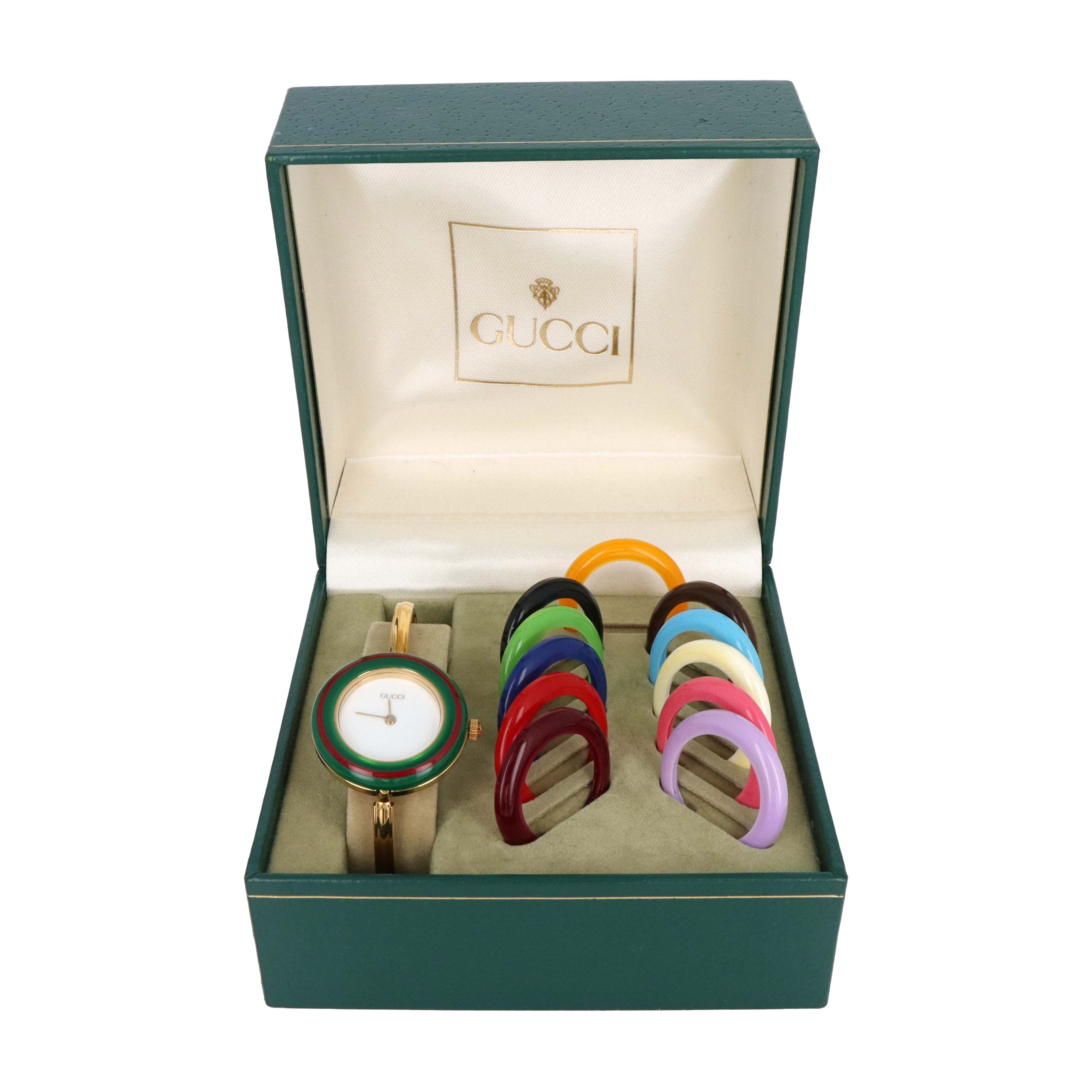 Vintage Gucci Interchangeable Bezel Watch - Queen May