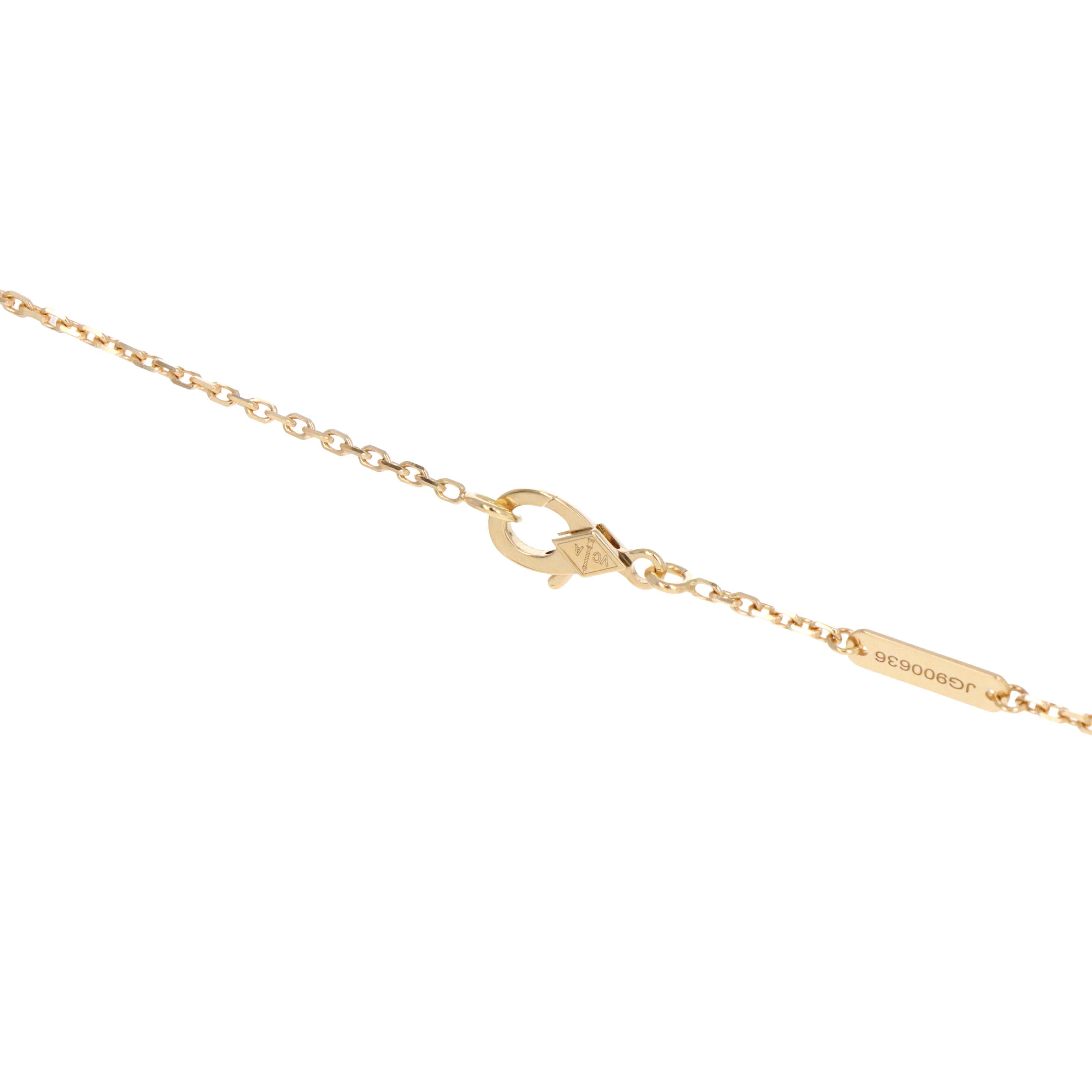 Van Cleef & Arpels Tigers Eye Alhambra Necklace - Queen May