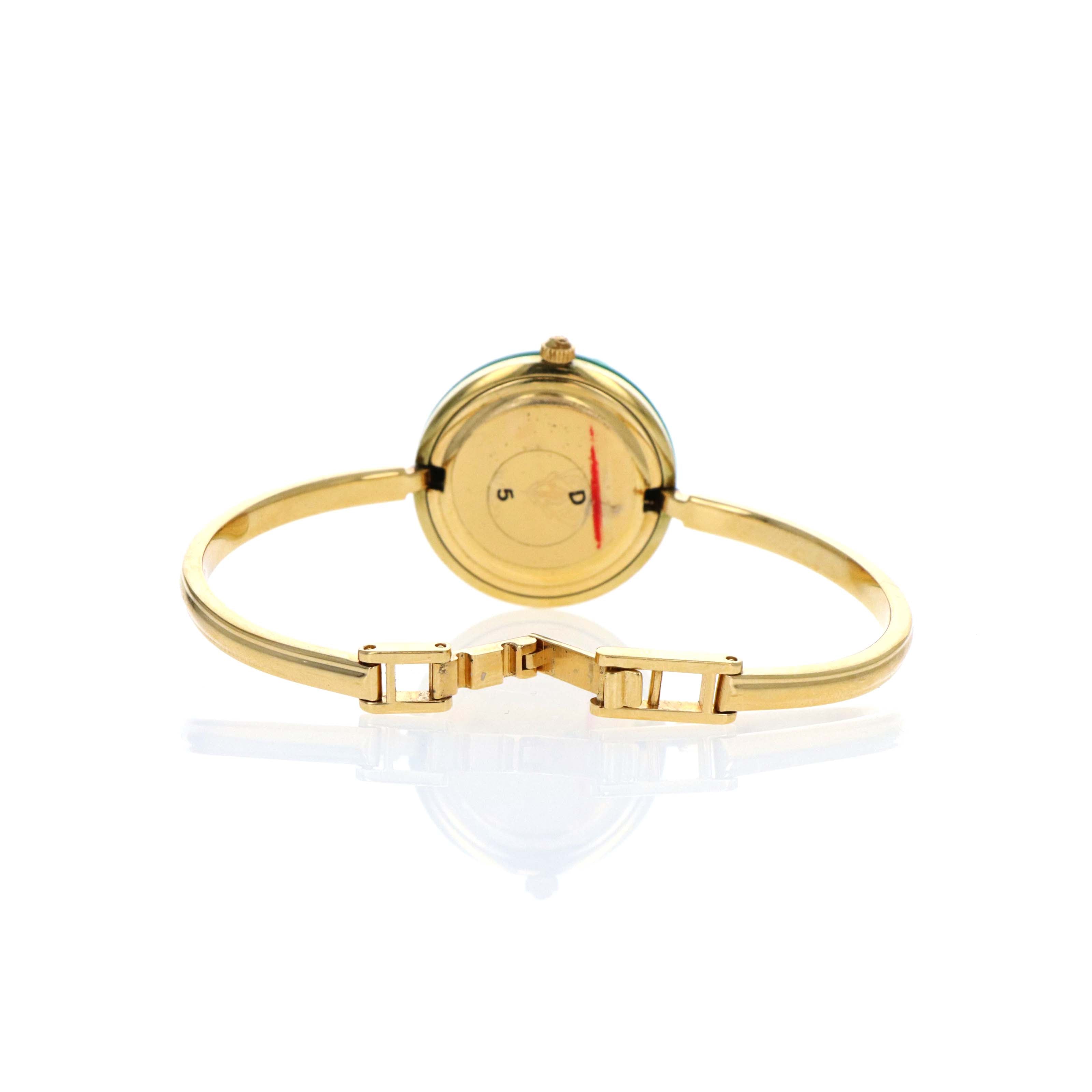 Vintage Gucci Interchangeable Bezel Watch #7 - Queen May