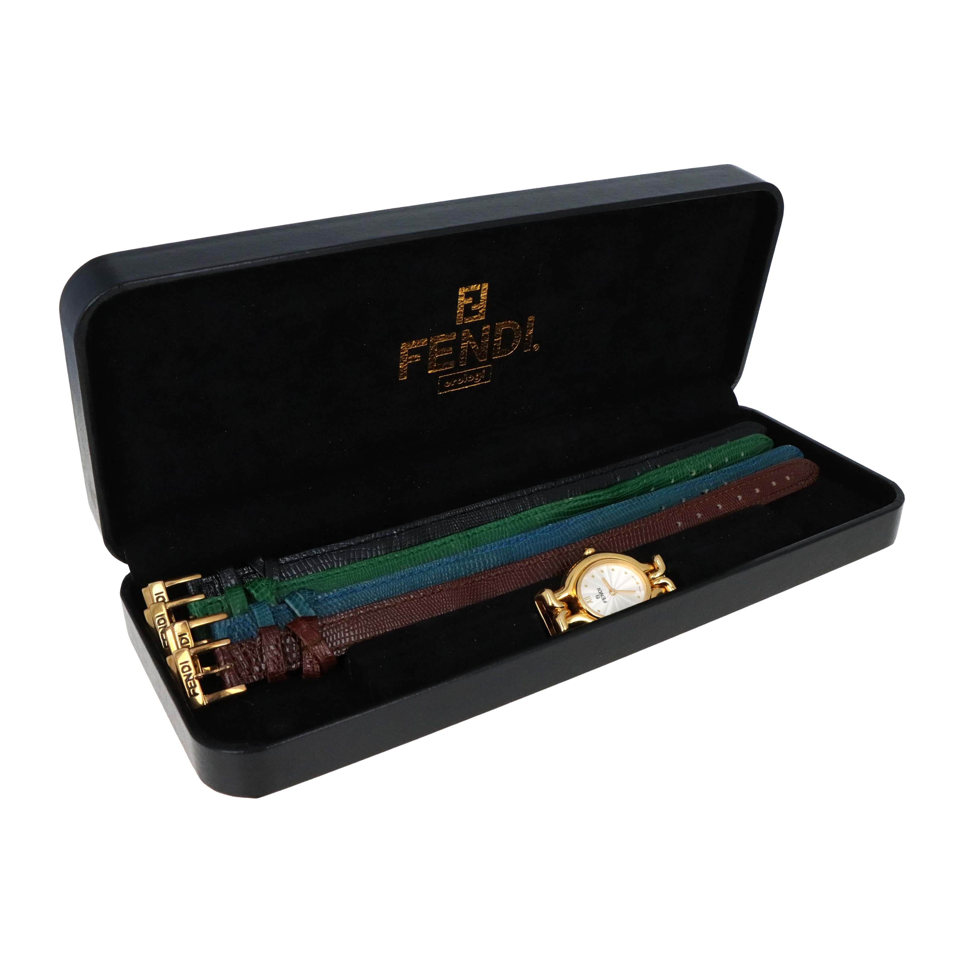 Fendi 640L Interchangeable Strap Watch - Queen May
