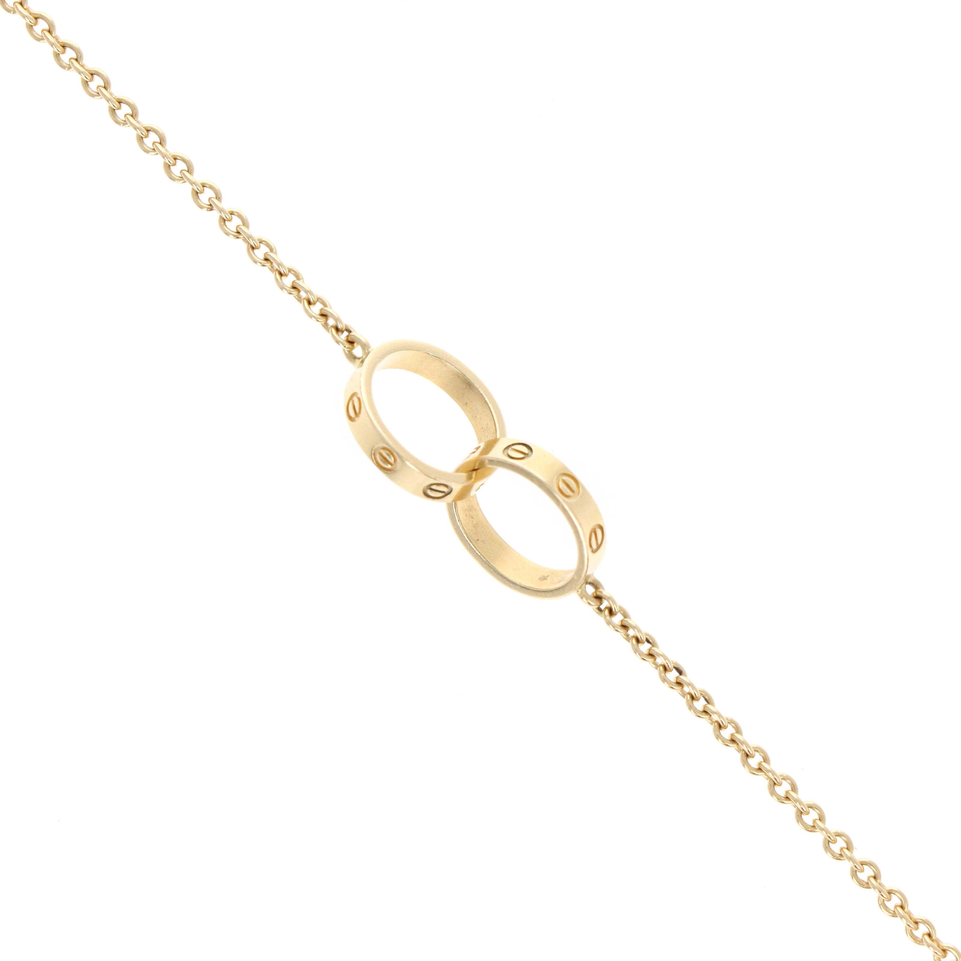 Cartier Love Bracelet On A Chain