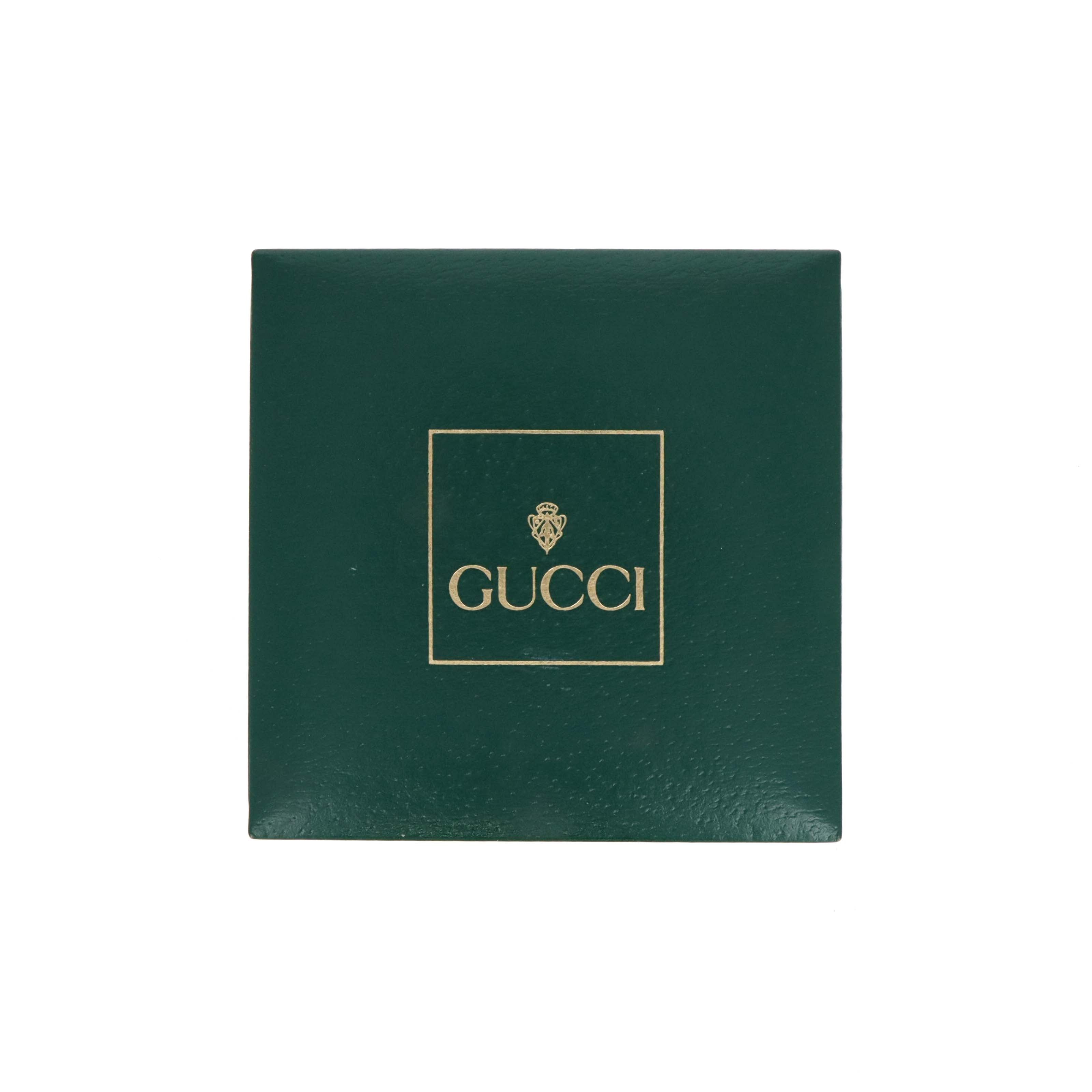 Vintage Gucci Interchangeable Bezel Watch Link Bracelet - Queen May