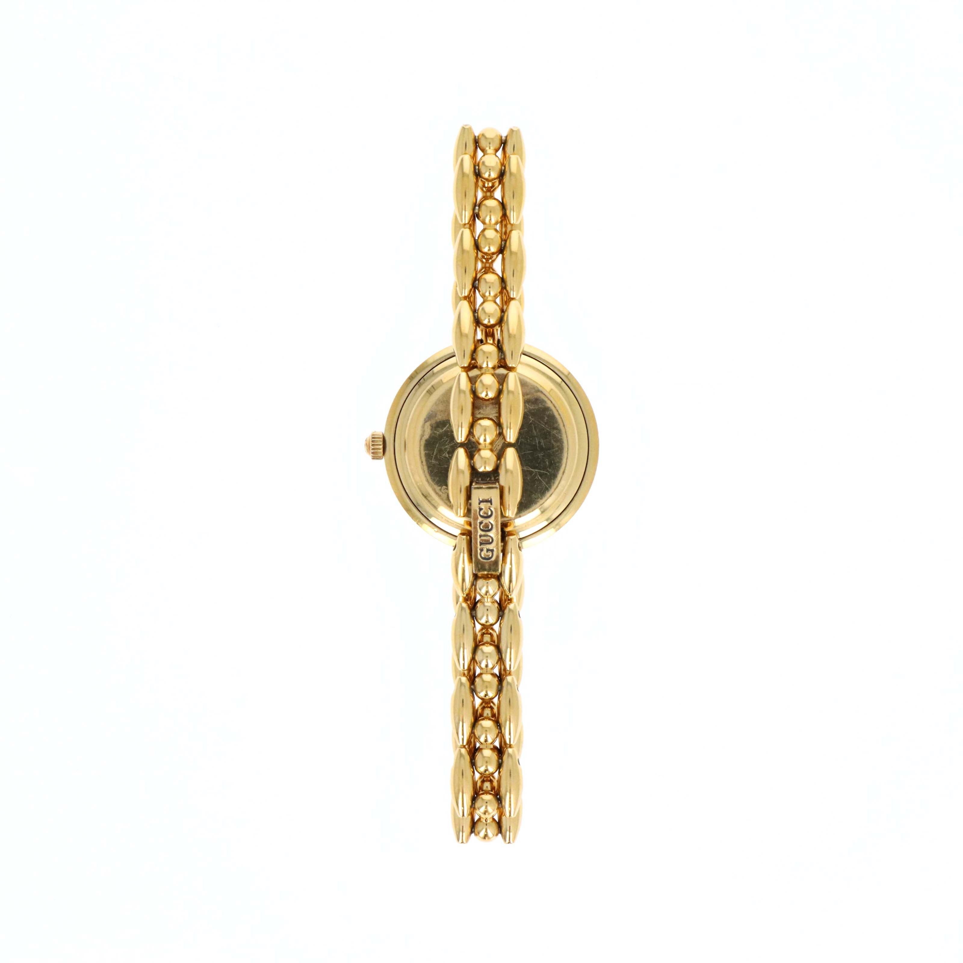 Vintage Gucci Interchangeable Bezel Watch Link Bracelet - Queen May