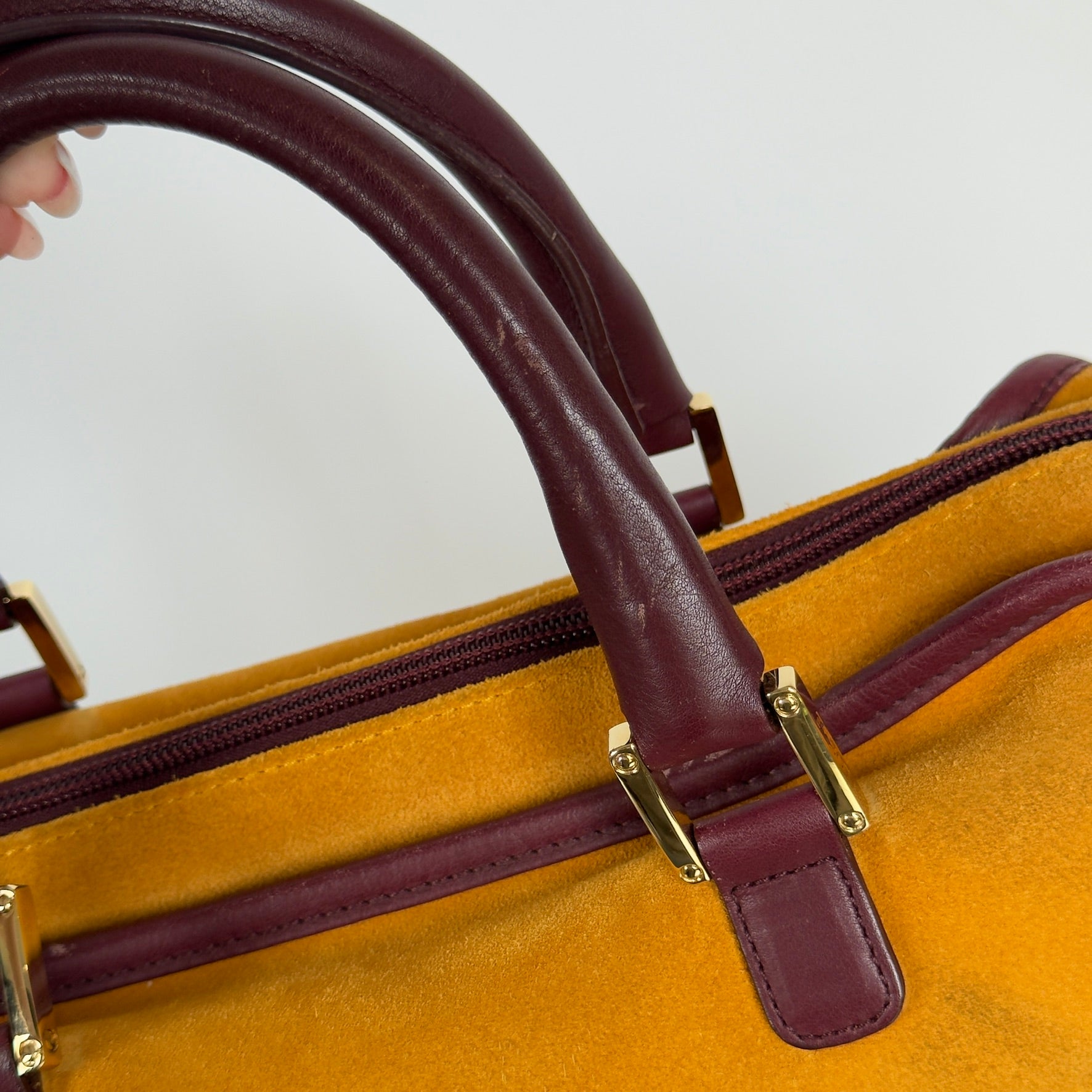 Loewe Suede Anagram Amazona 40 - Queen May