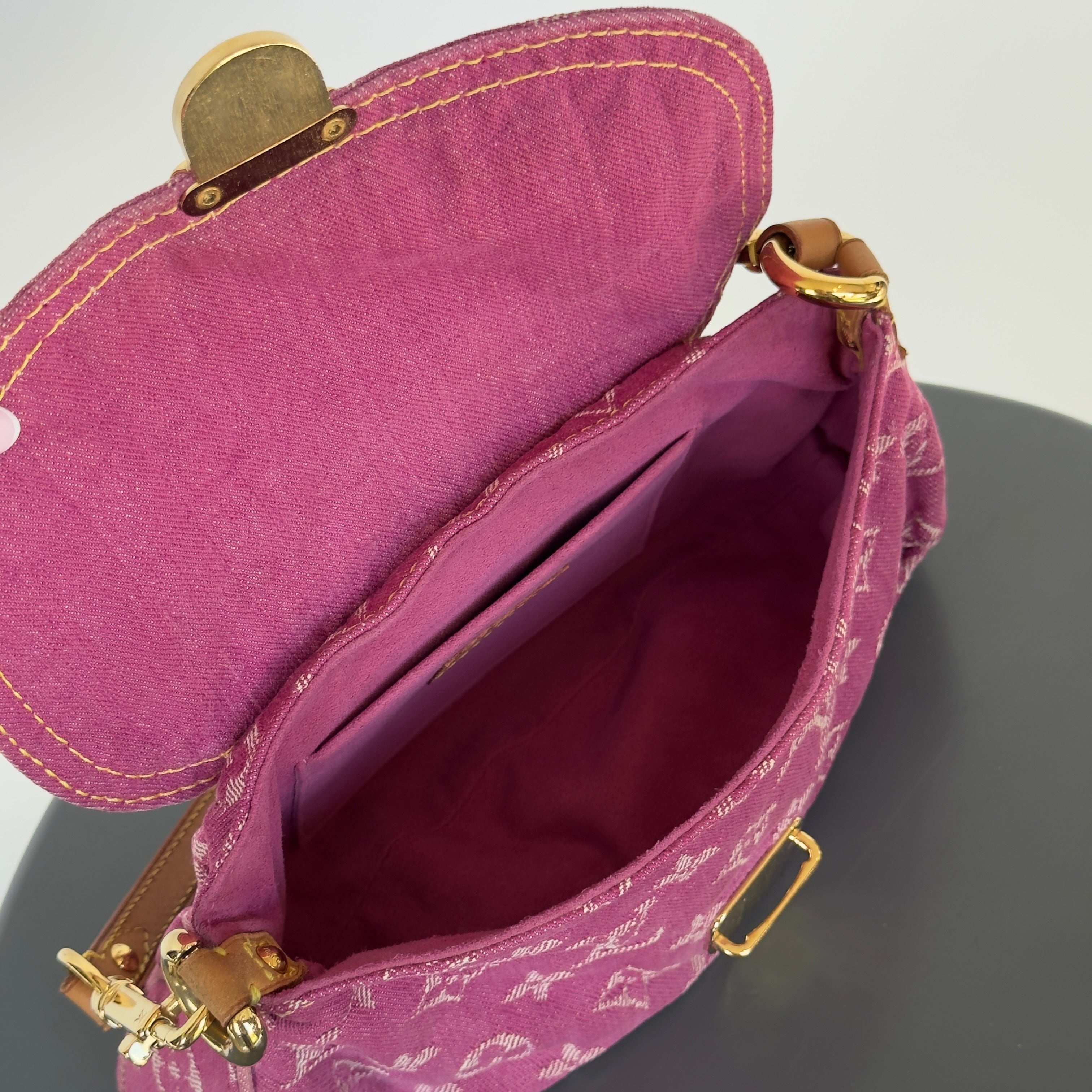 Louis Vuitton Denim Pink Pleaty - Queen May