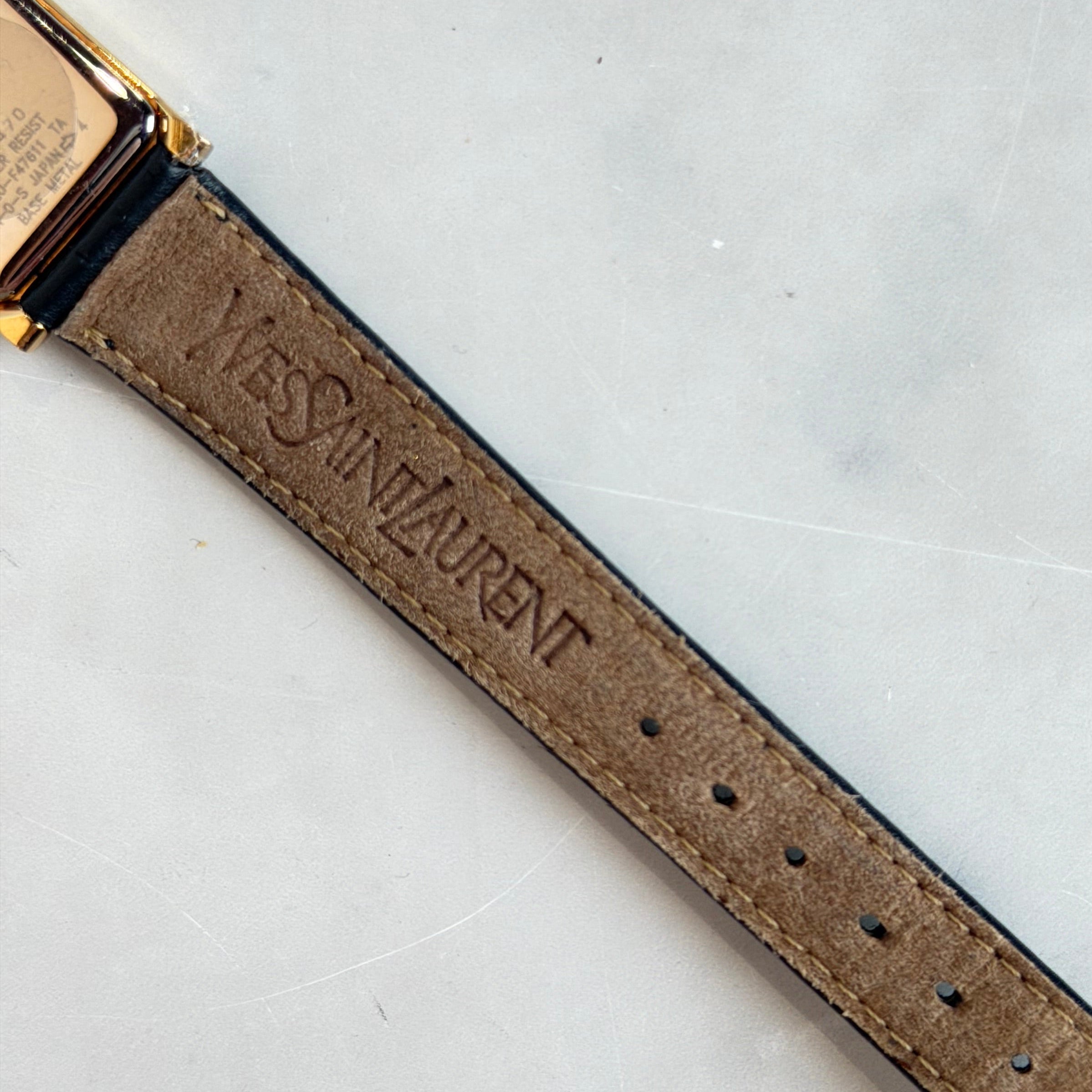 YSL Square Vintage Watch on original strap - Queen May