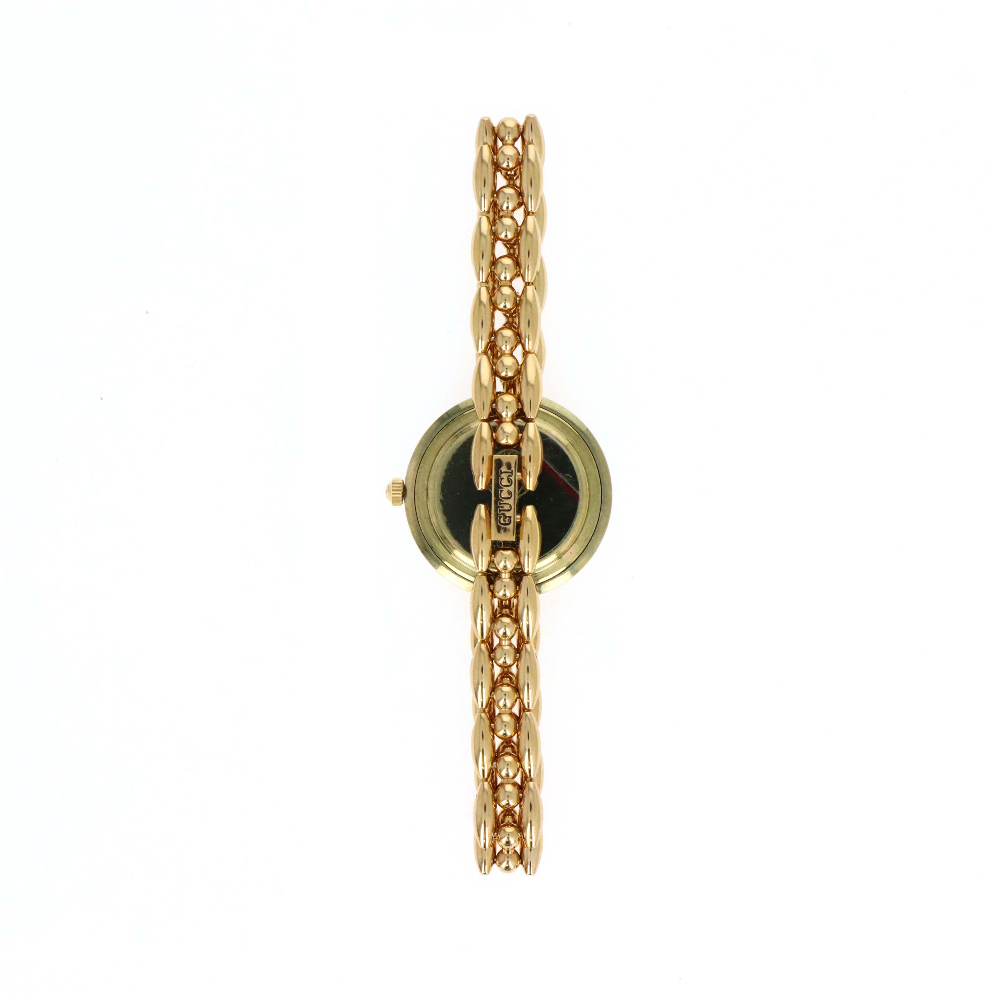 Vintage Gucci Interchangeable Bezel Watch Link Bracelet #4 - Queen May