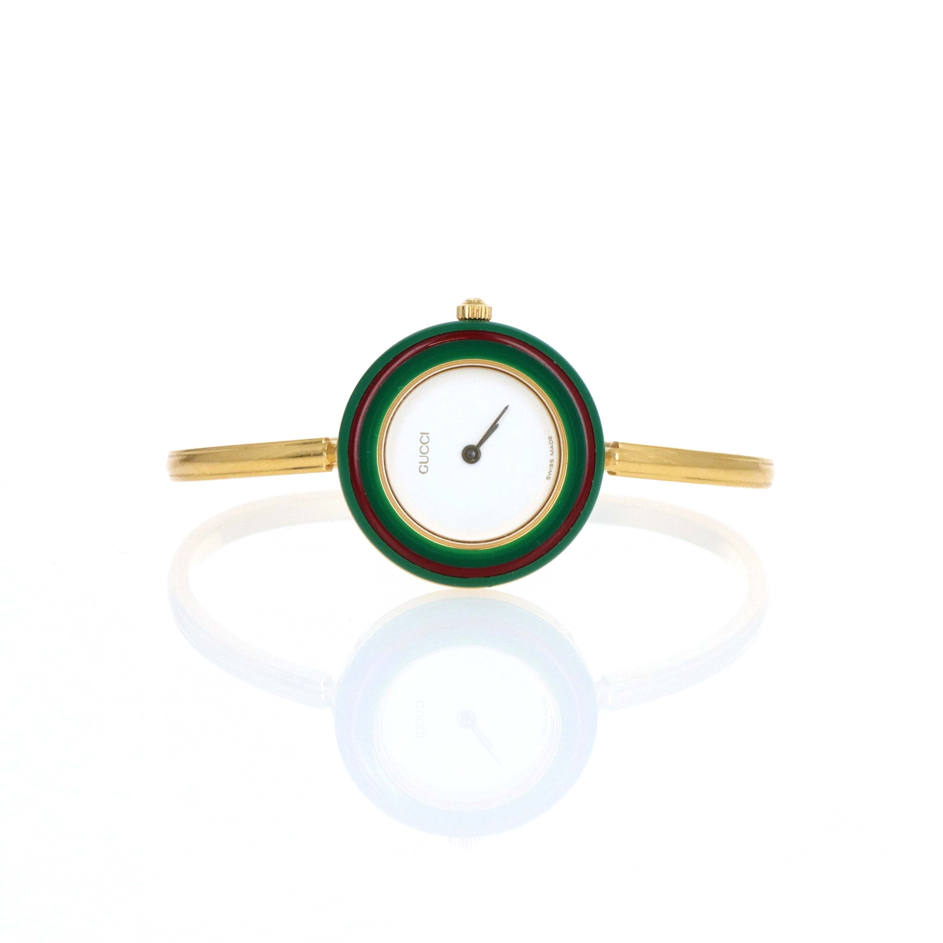 Vintage Gucci Interchangeable Bezel Watch #5 - Queen May