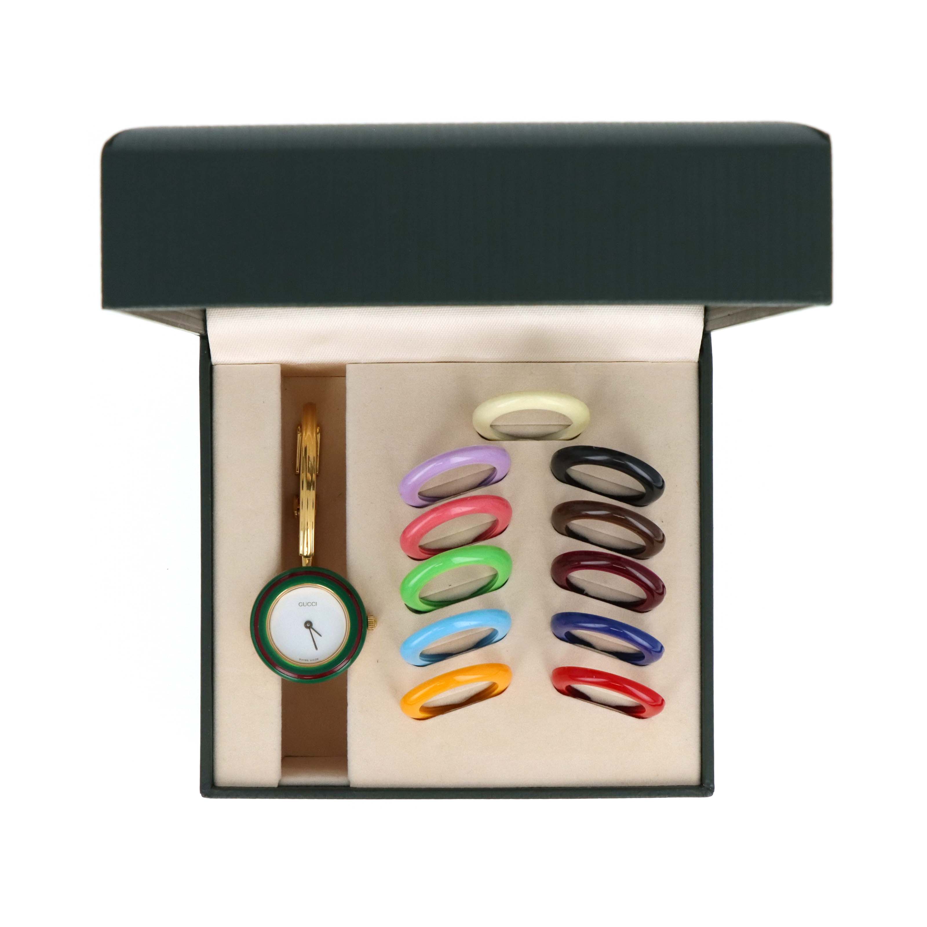 Vintage Gucci Interchangeable Bezel Watch #5 - Queen May
