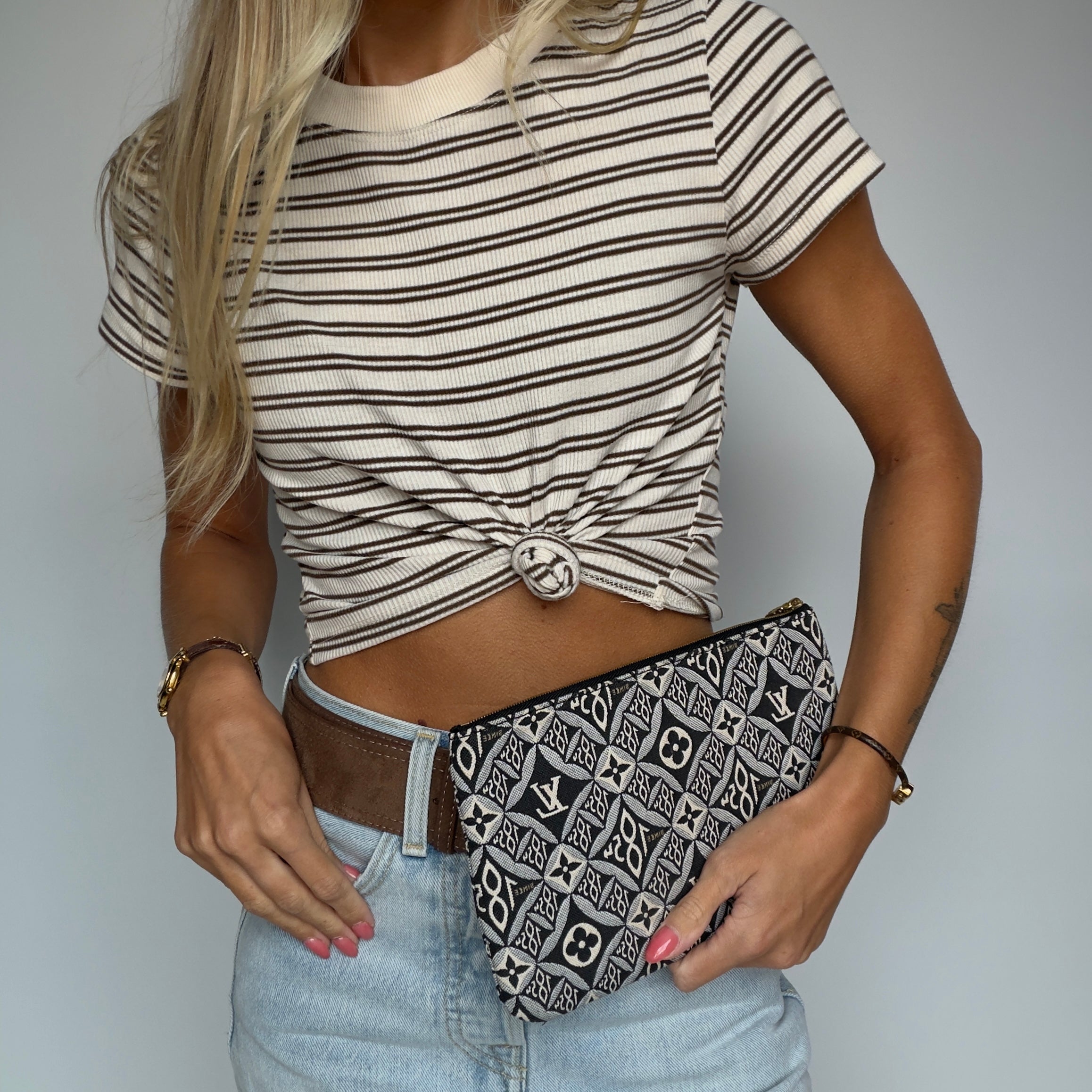 Louis Vuitton Jacquard Since 1858 Pochette