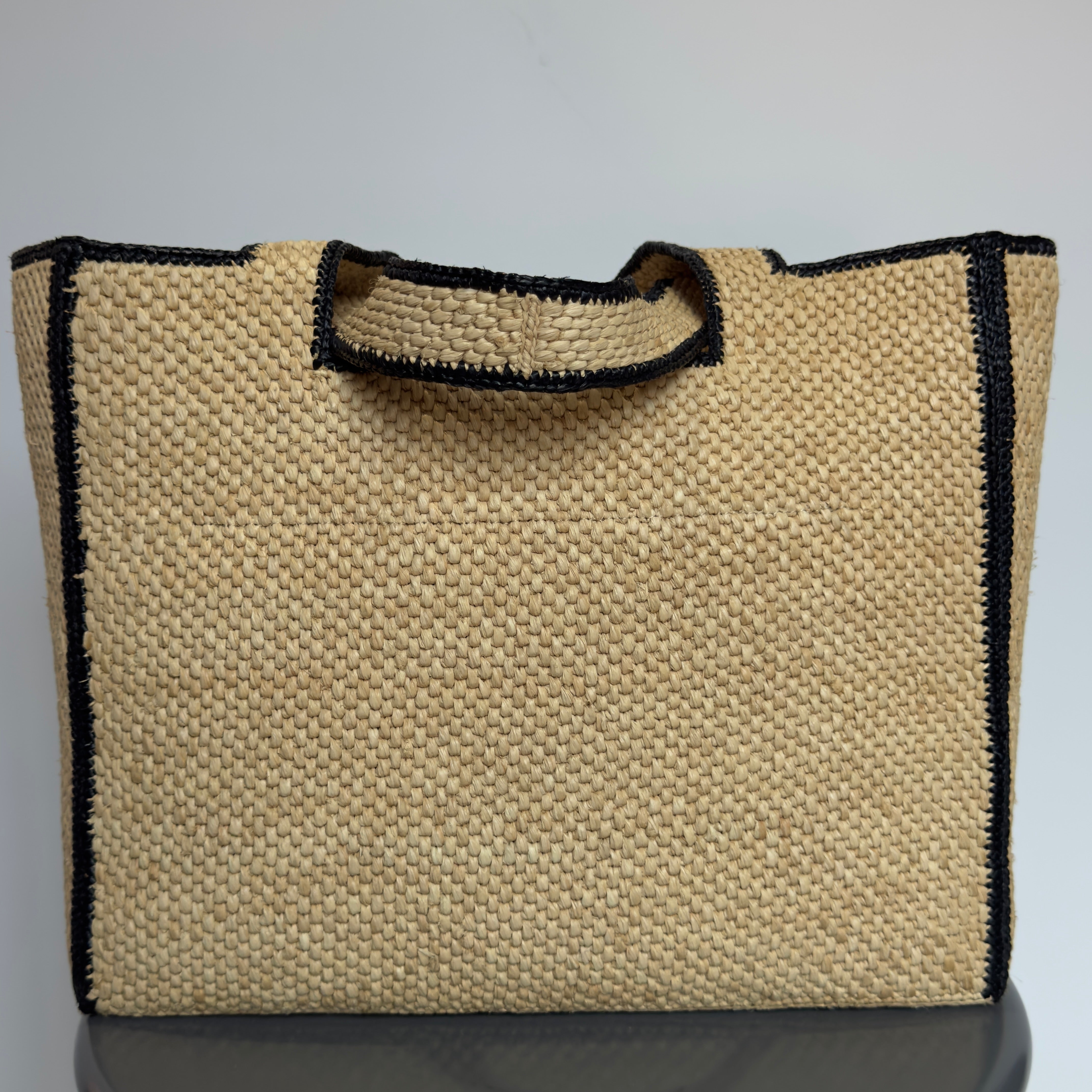 Loewe Paulas Ibiza Large Raffia Tote Bag