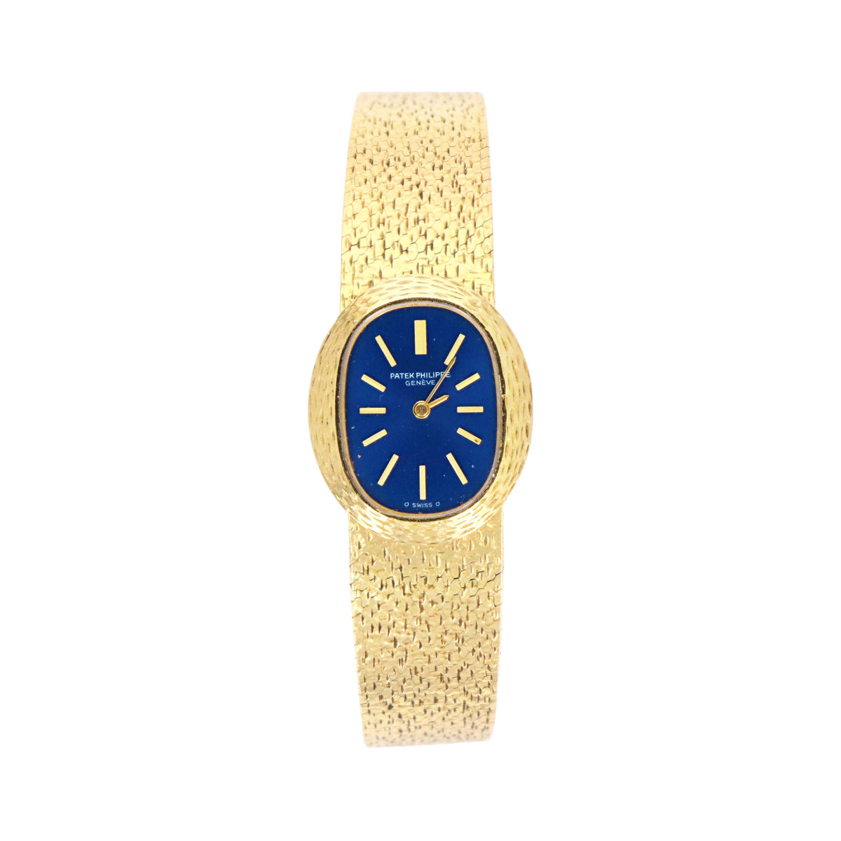 Vintage Ladies Patek Philippe Golden Ellipse 18K Yellow Gold Watch Reference 4111/1 - Queen May