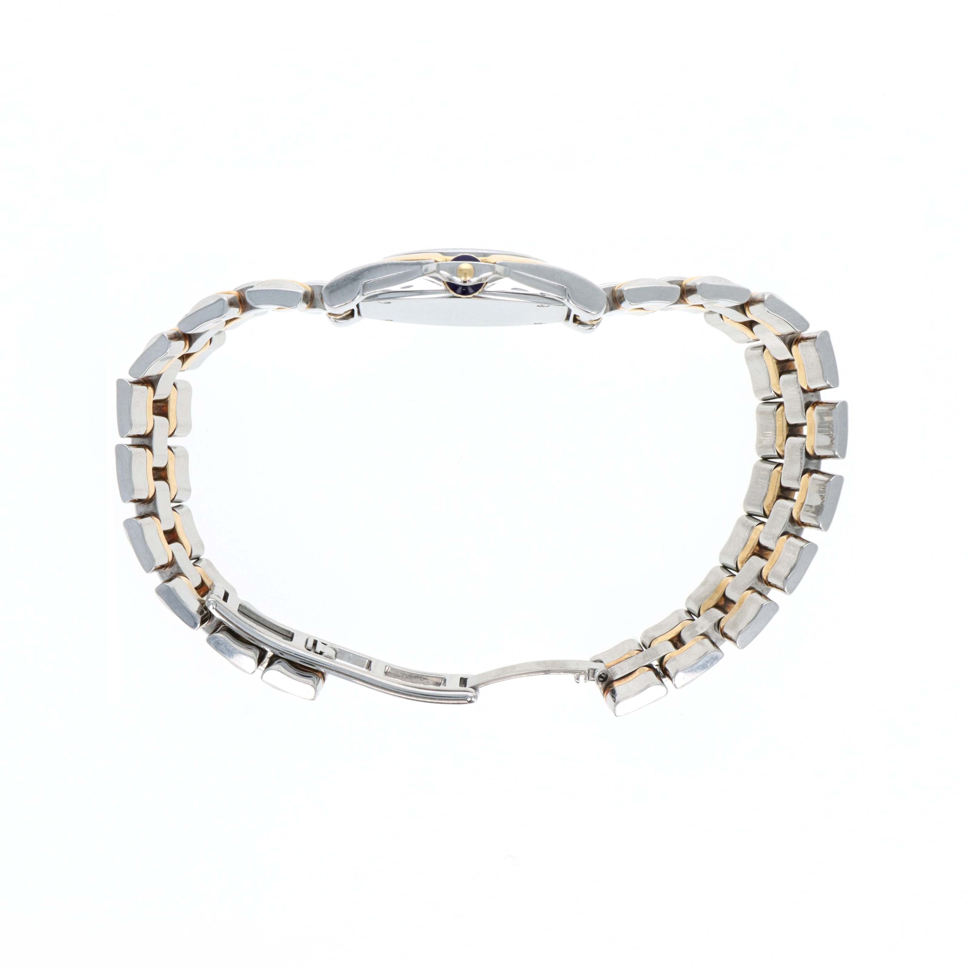 Patek Phillipe Sculpture Reference 4891/1JA-001 MOP Dial Two Tone 18K/SS Quartz Movement With Papers - Queen May