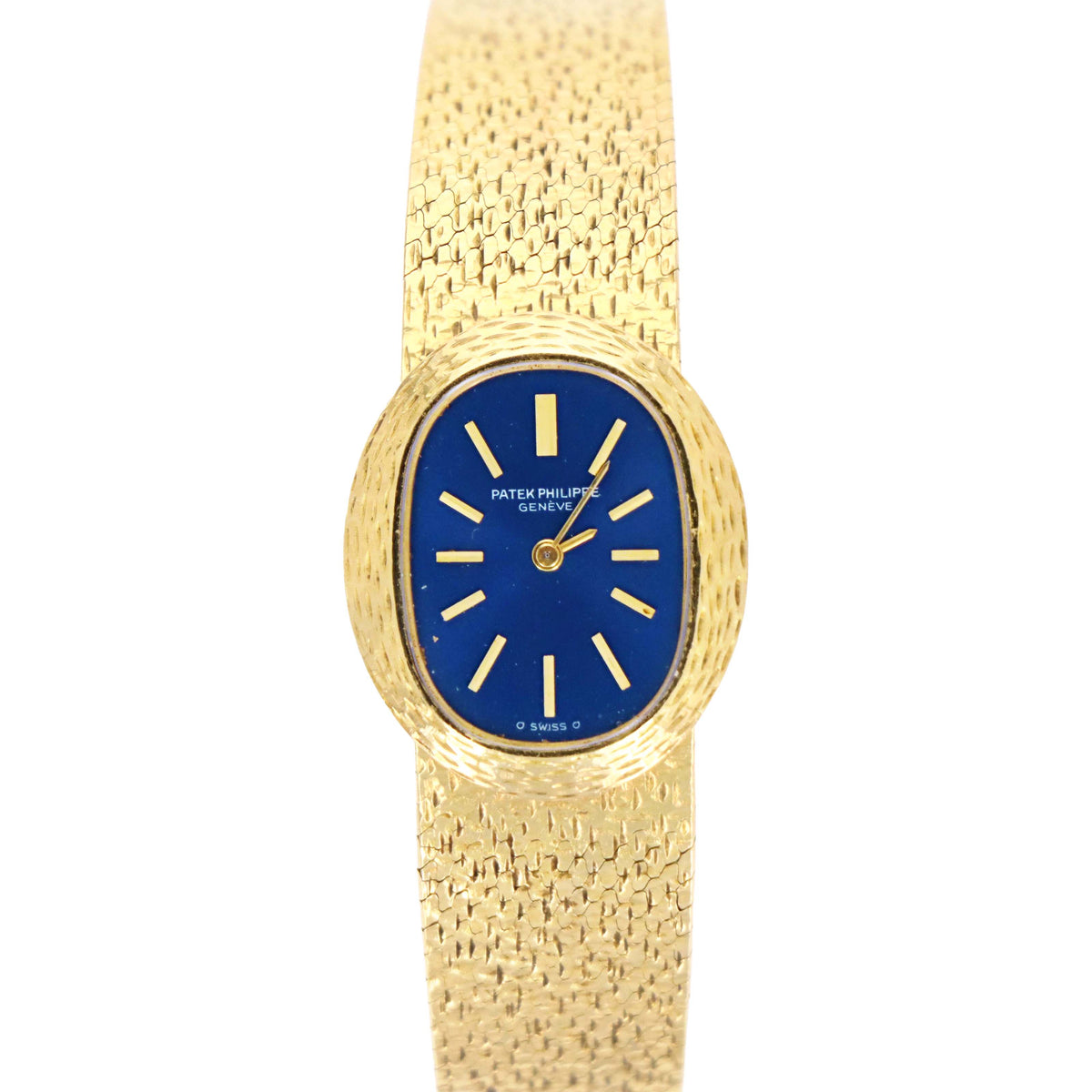 Vintage Ladies Patek Philippe Golden Ellipse 18K Yellow Gold Watch Reference 4111/1 - Queen May