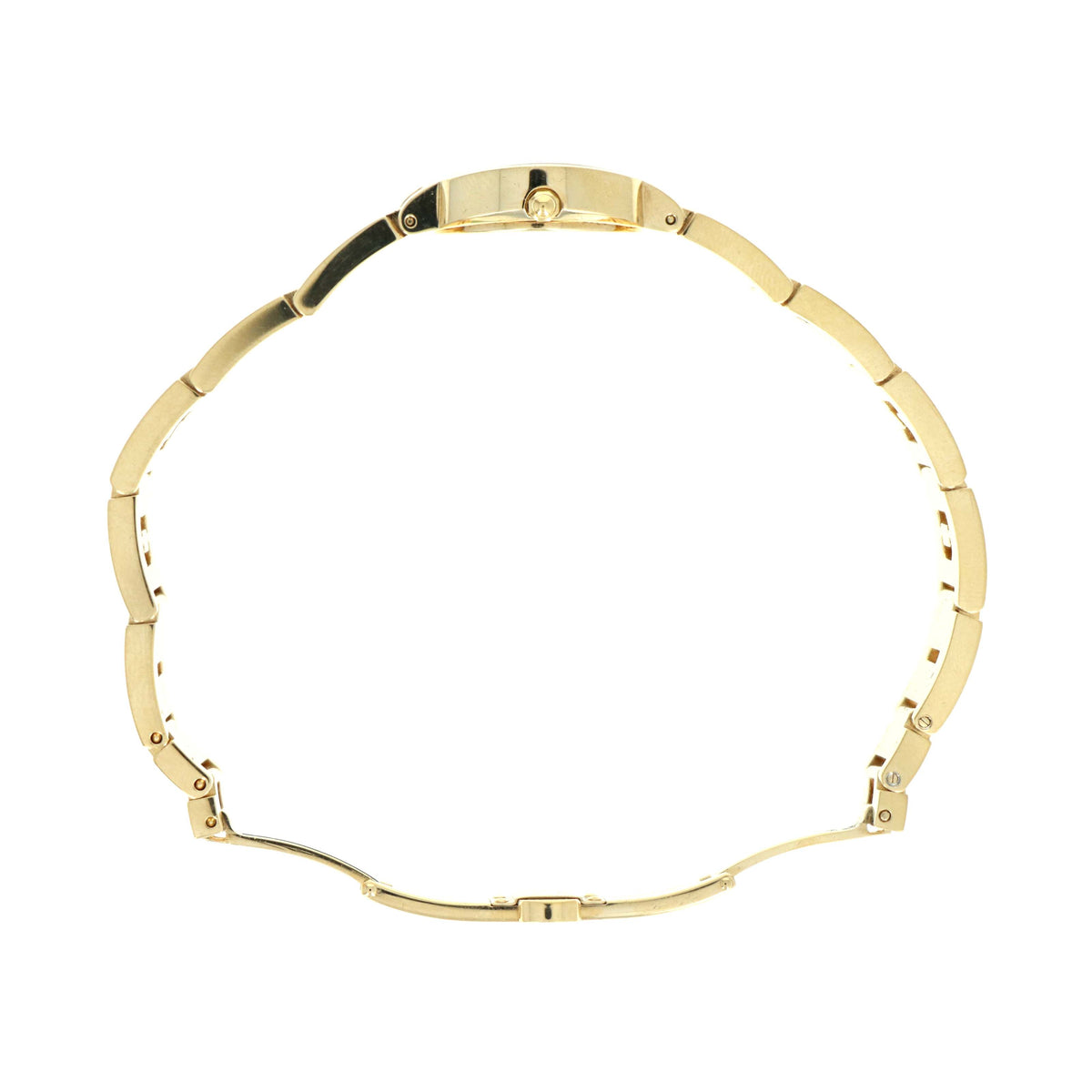 Fendi 3060 Gold Plated Mother Of Pearl Dial Watch