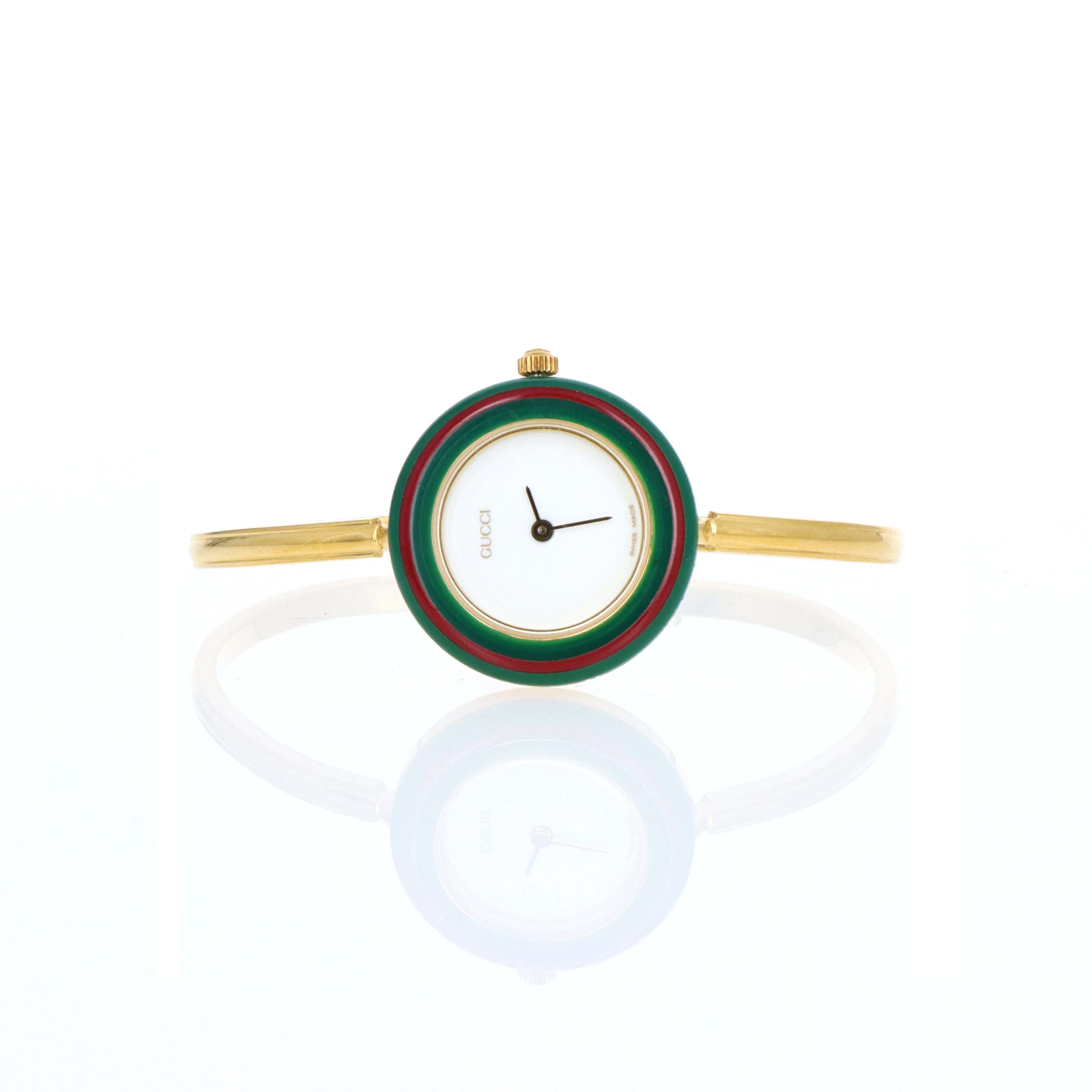 Vintage Gucci Interchangeable Bezel Watch - Queen May