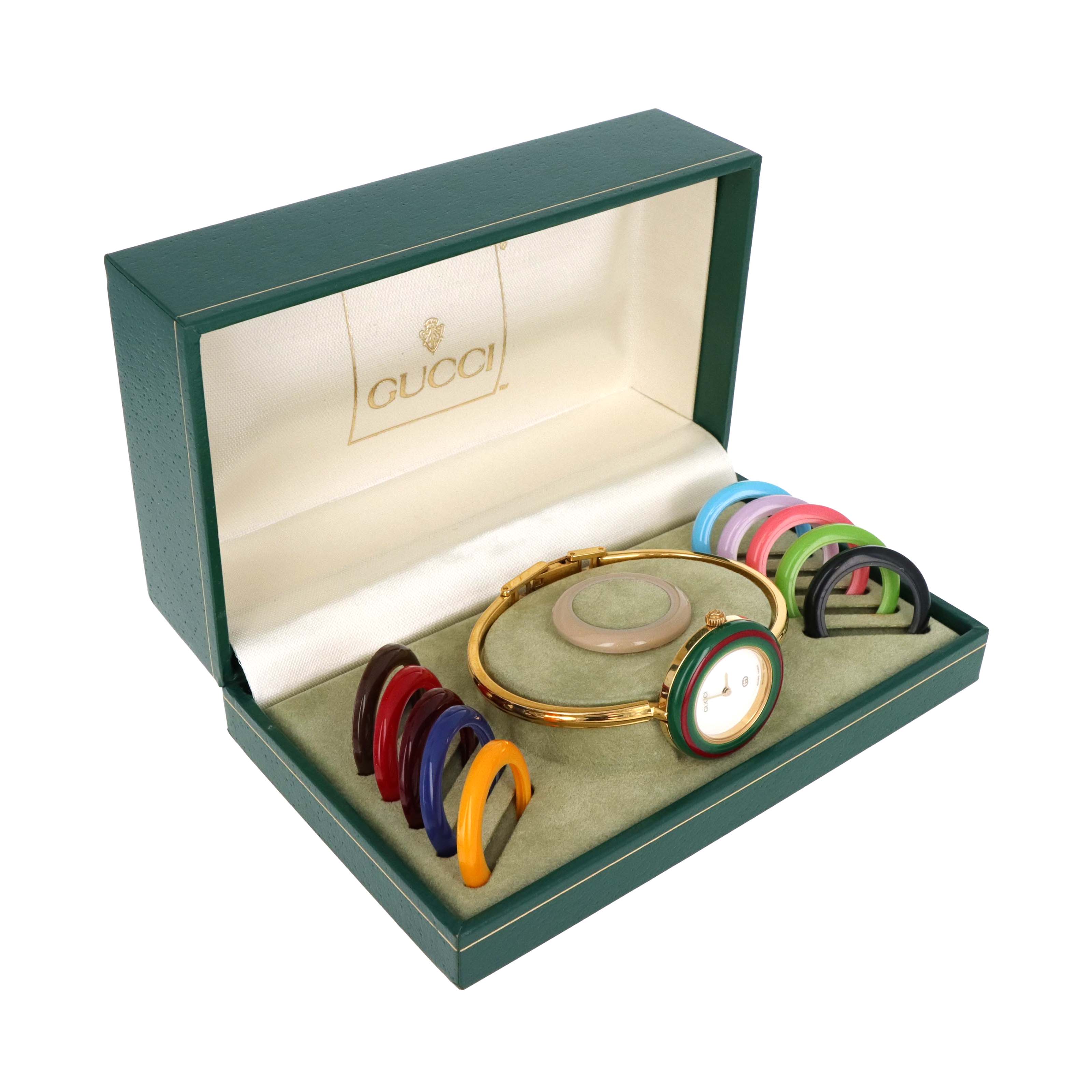 Vintage Gucci Interchangeable Bezel Watch - Queen May