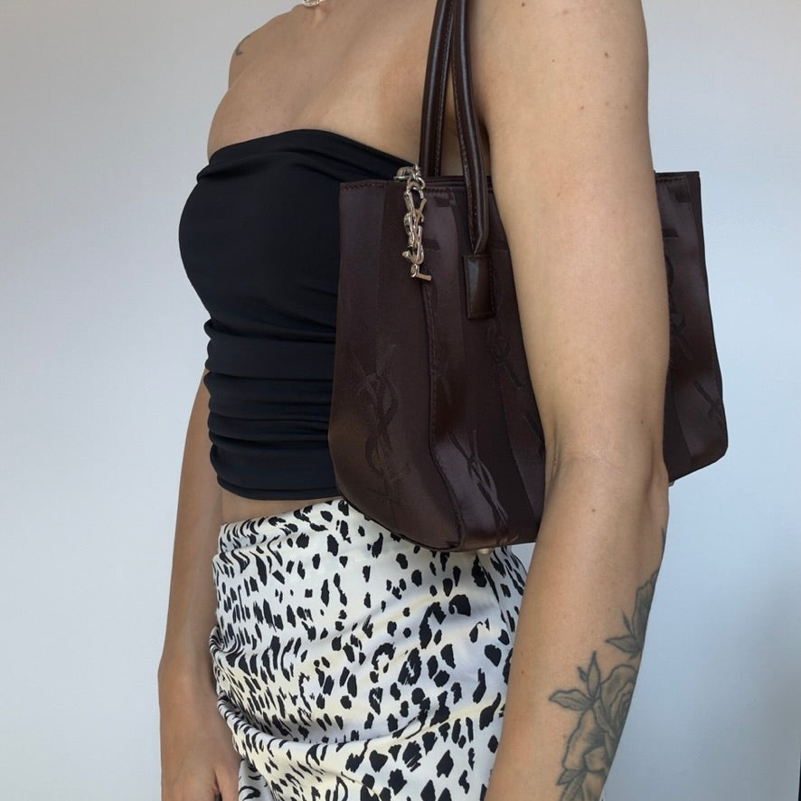 Vintage YSL Nylon Tote Bag - Queen May