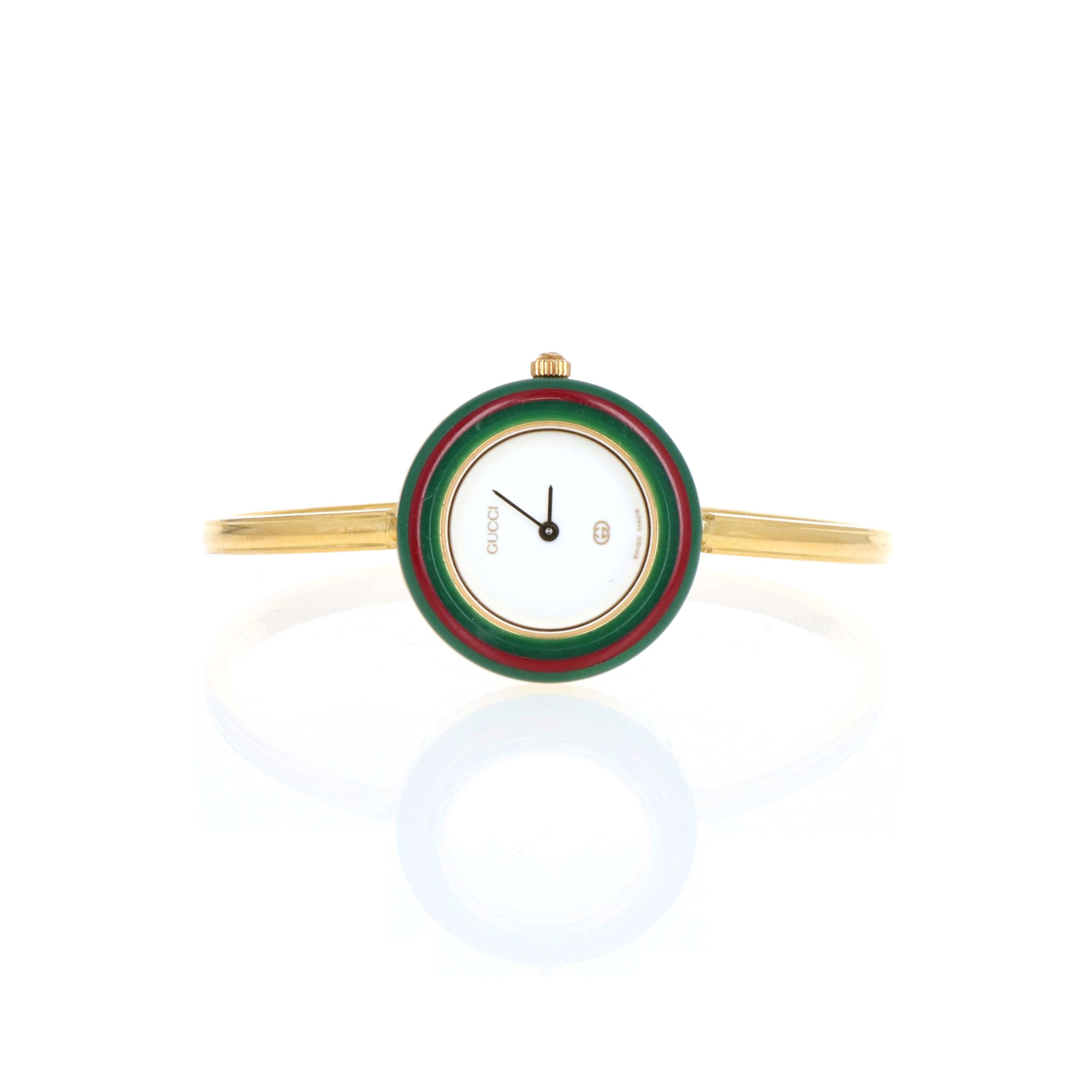 Vintage Gucci Interchangeable Bezel Watch - Queen May